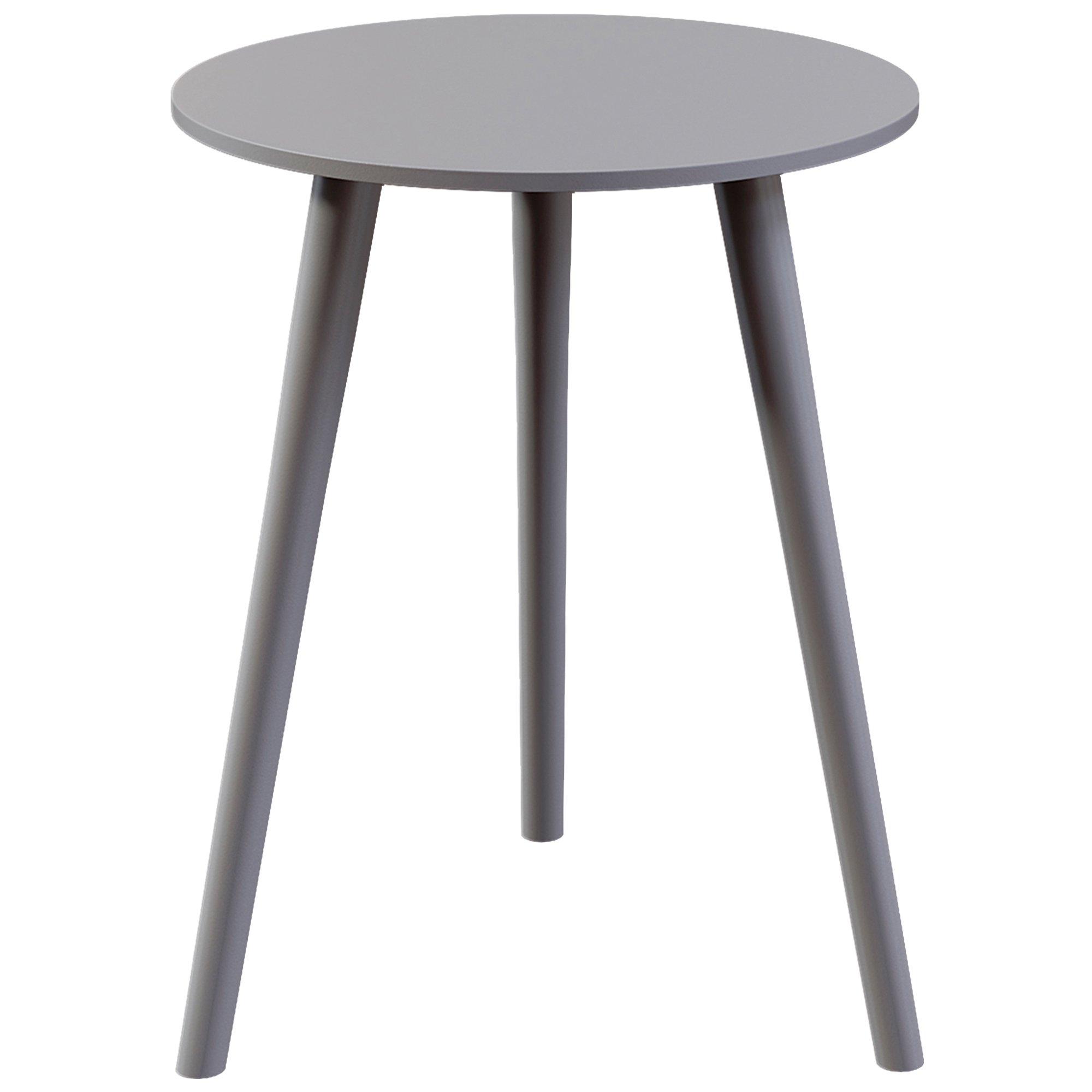 Grey - Lassic - Vida Designs Round Side Table - 8