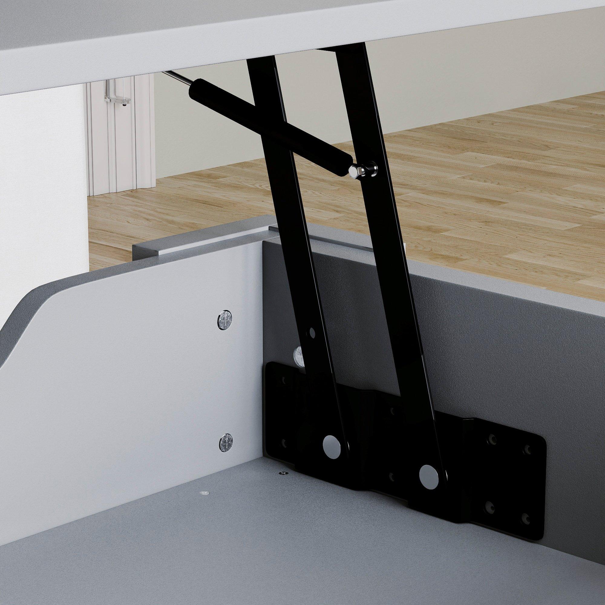 Grey - Lassic - Vida Designs Lift Up Coffee Table - 6