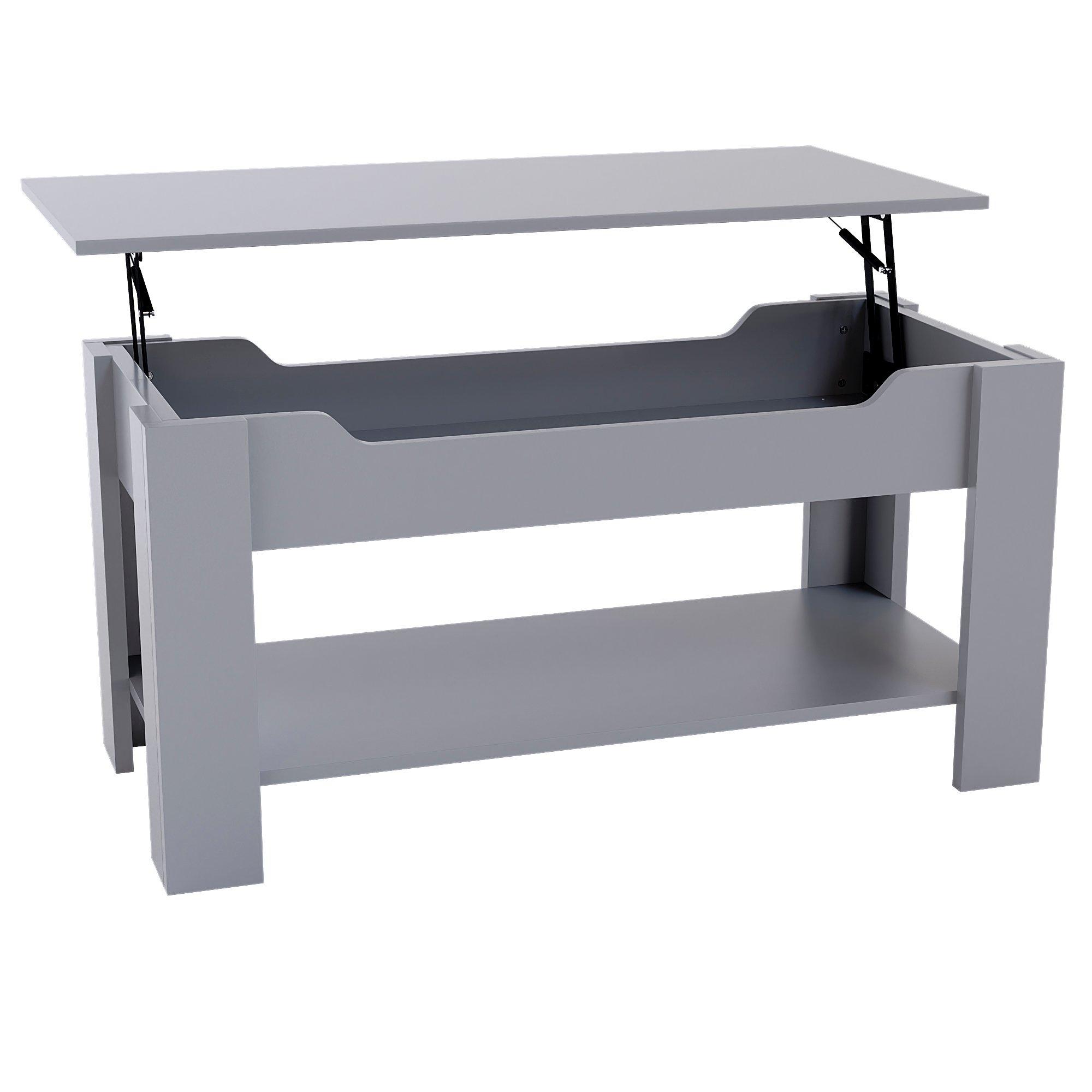 Grey - Lassic - Vida Designs Lift Up Coffee Table - 9