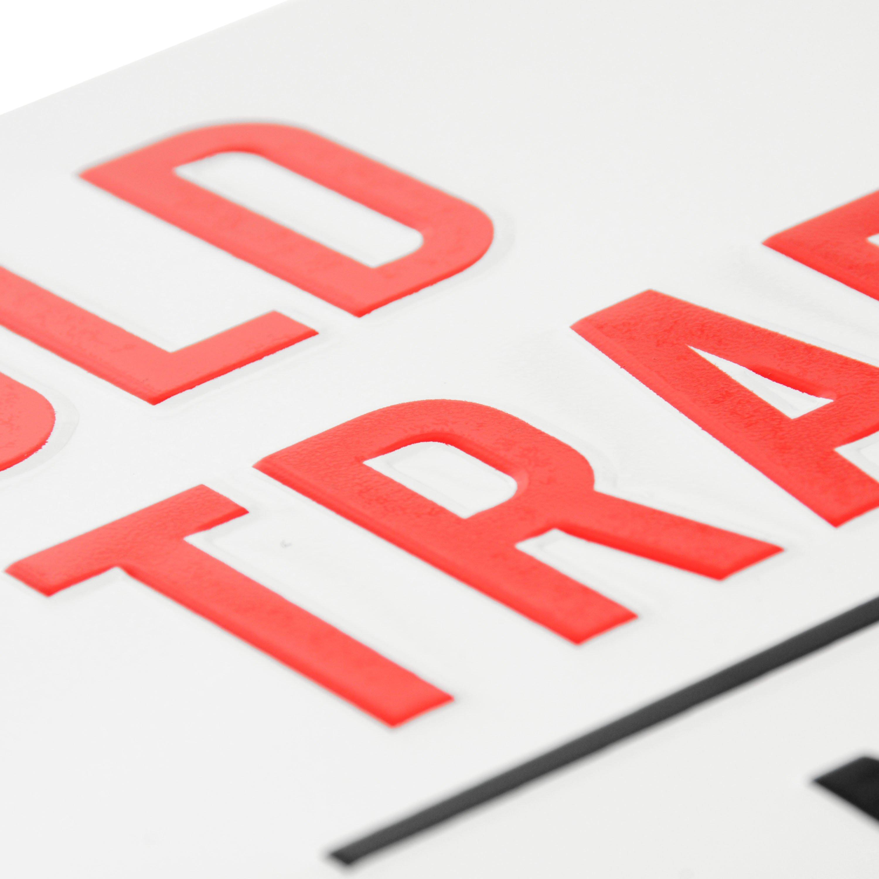Man Utd - Team - 3D Street Sign - 3