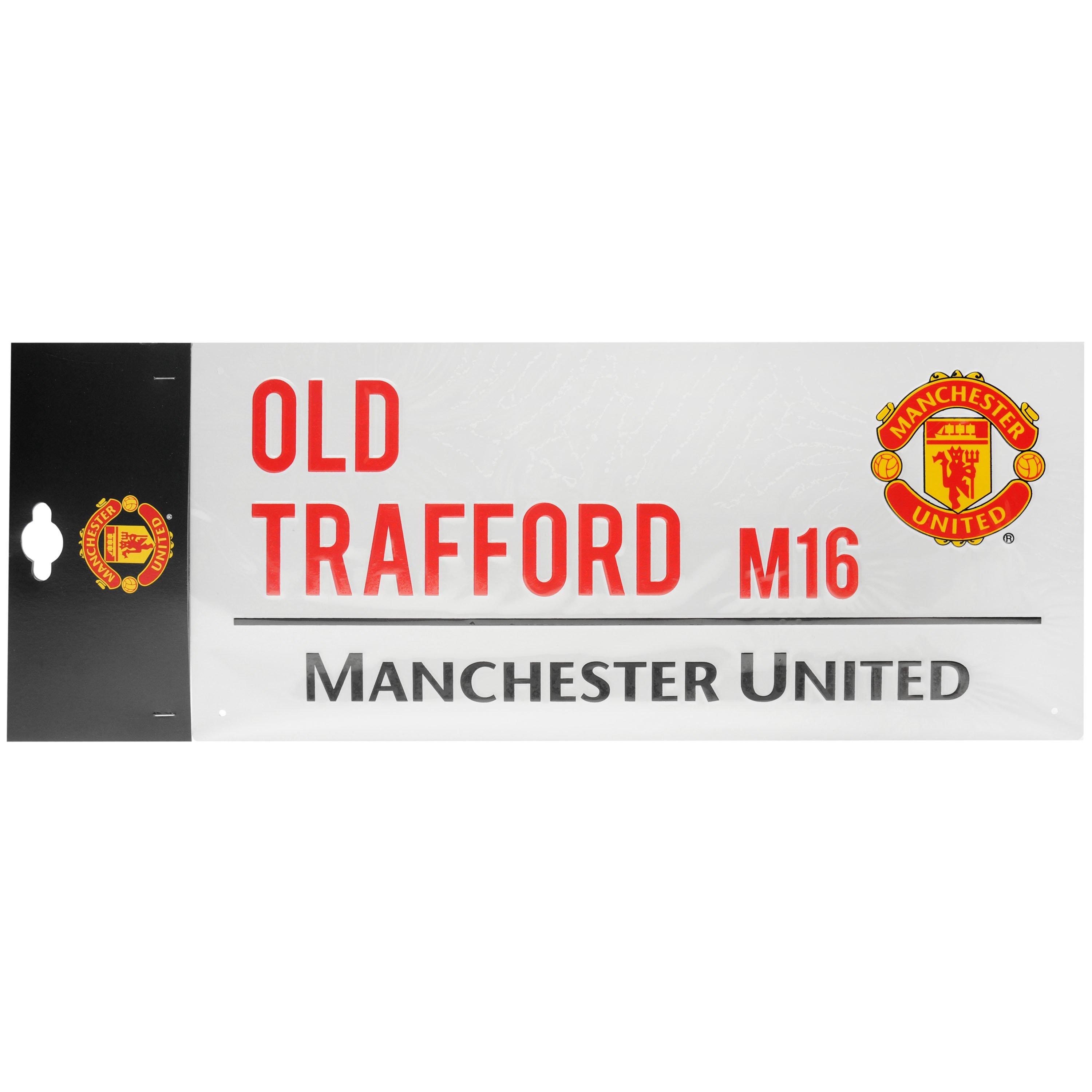 Man Utd - Team - 3D Street Sign - 4