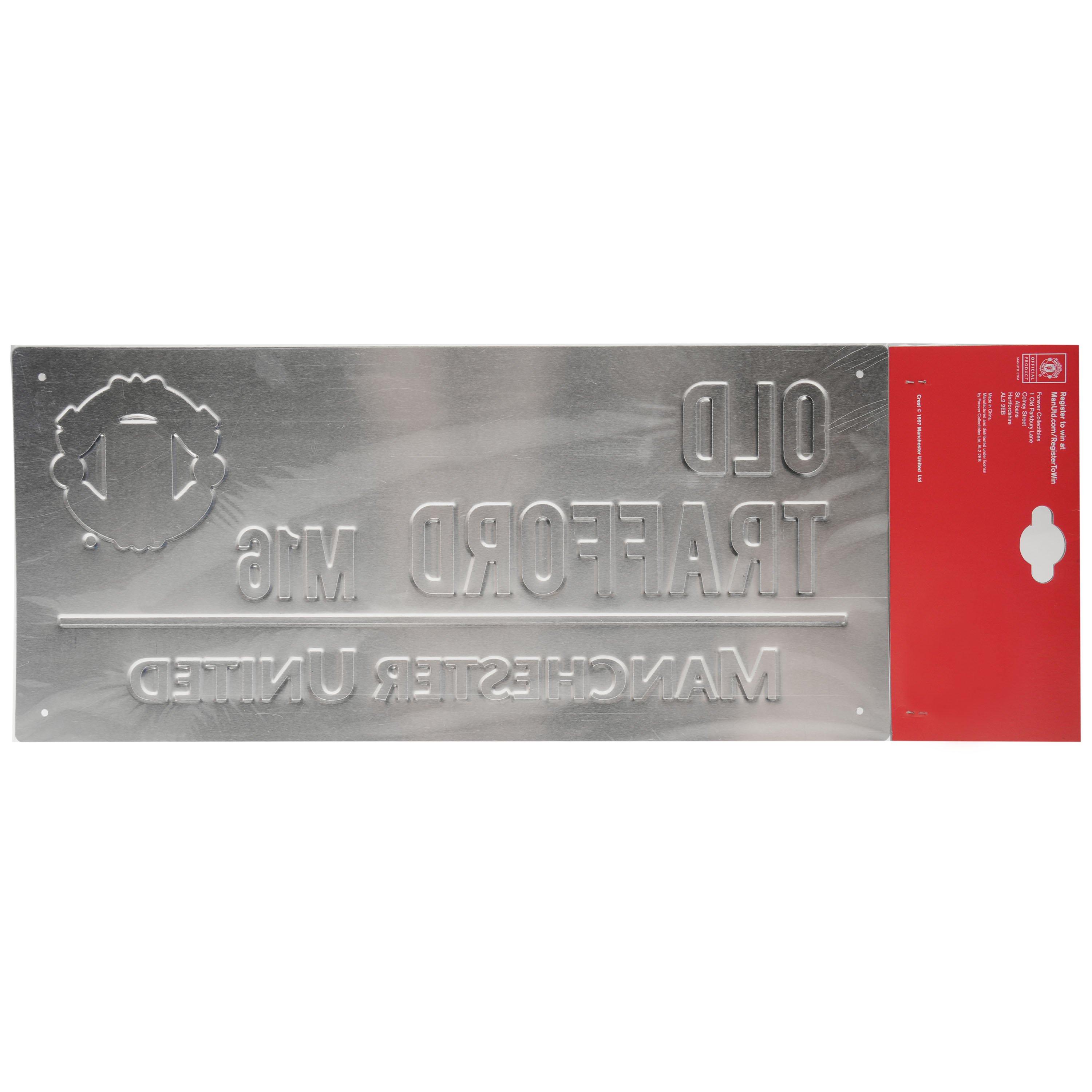 Man Utd - Team - 3D Street Sign - 5