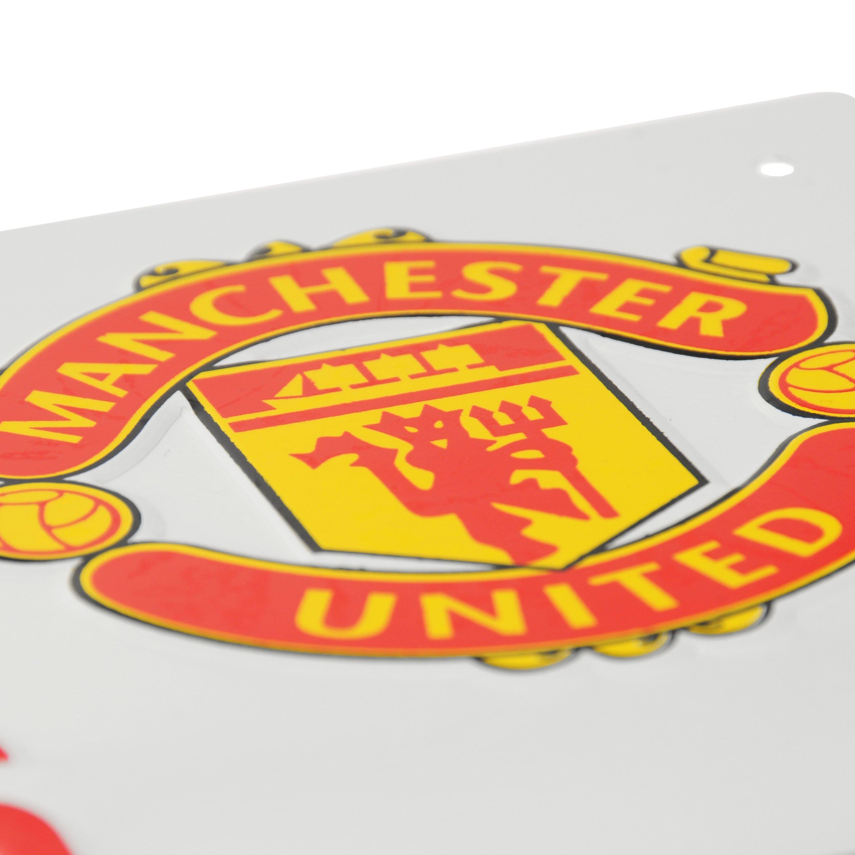 Man Utd - Team - 3D Street Sign - 6