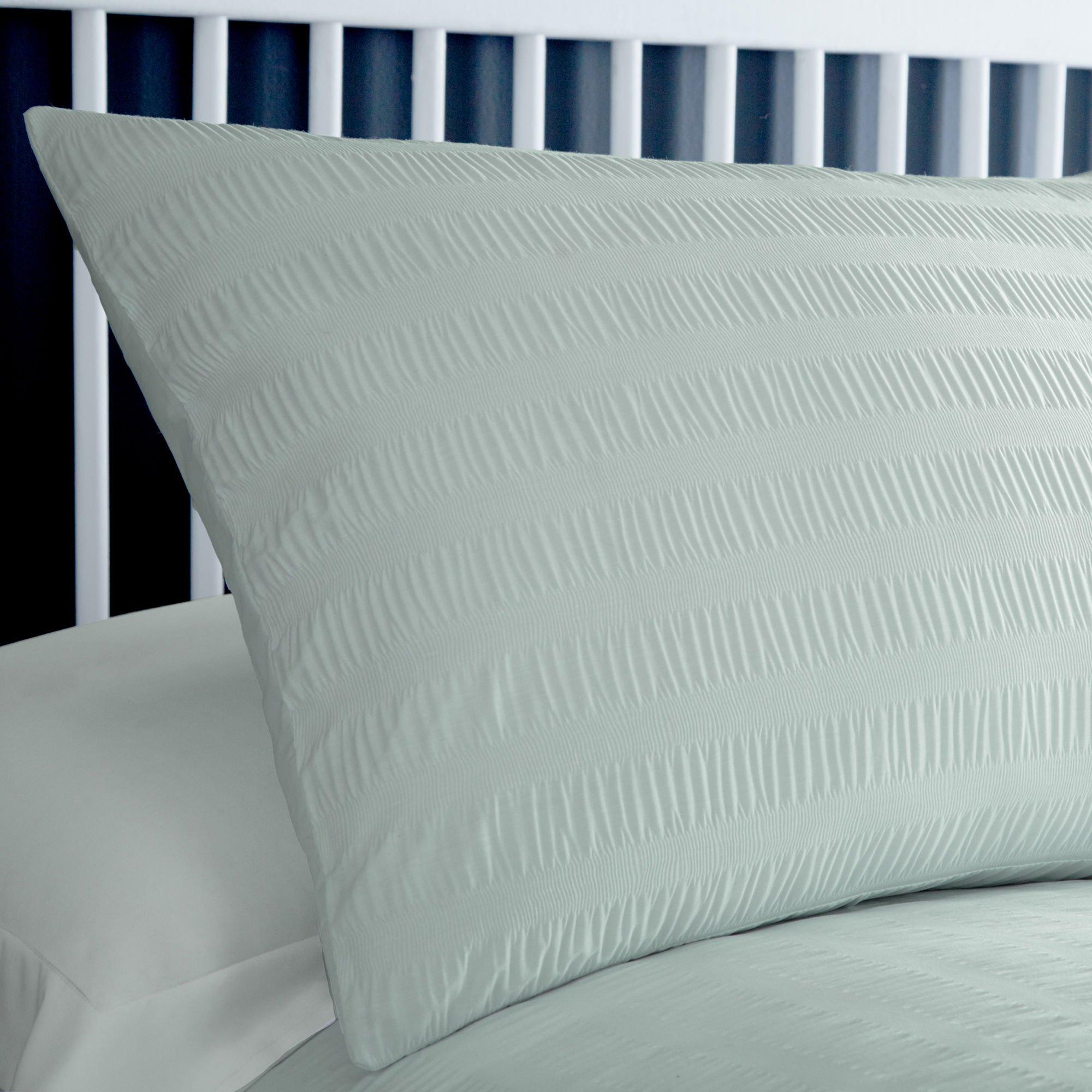 Duck Egg - Serene Home - Honley Seersucker Duvet Cover Set in Duck Egg - 2