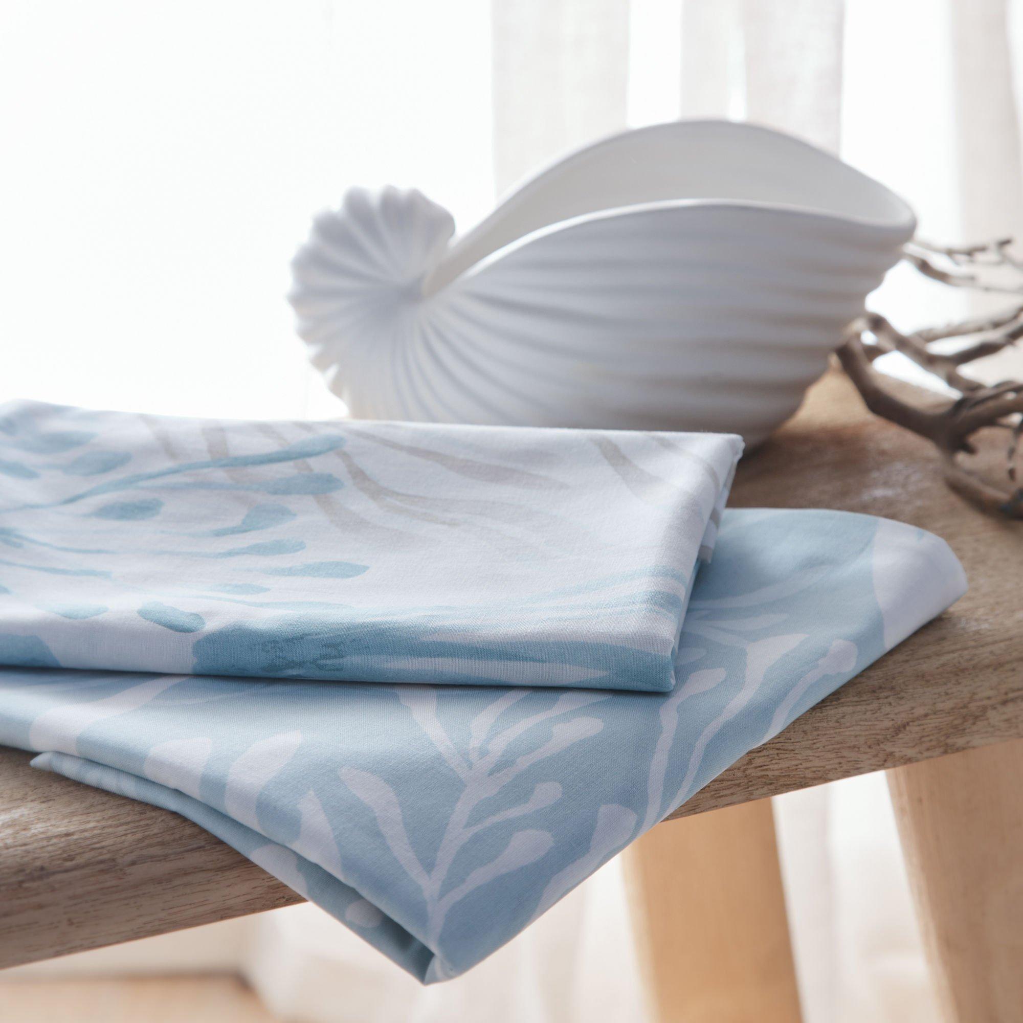 Sea Foam - DRIFT - Cora Eco-Friendly Duvet Cover Set - 4