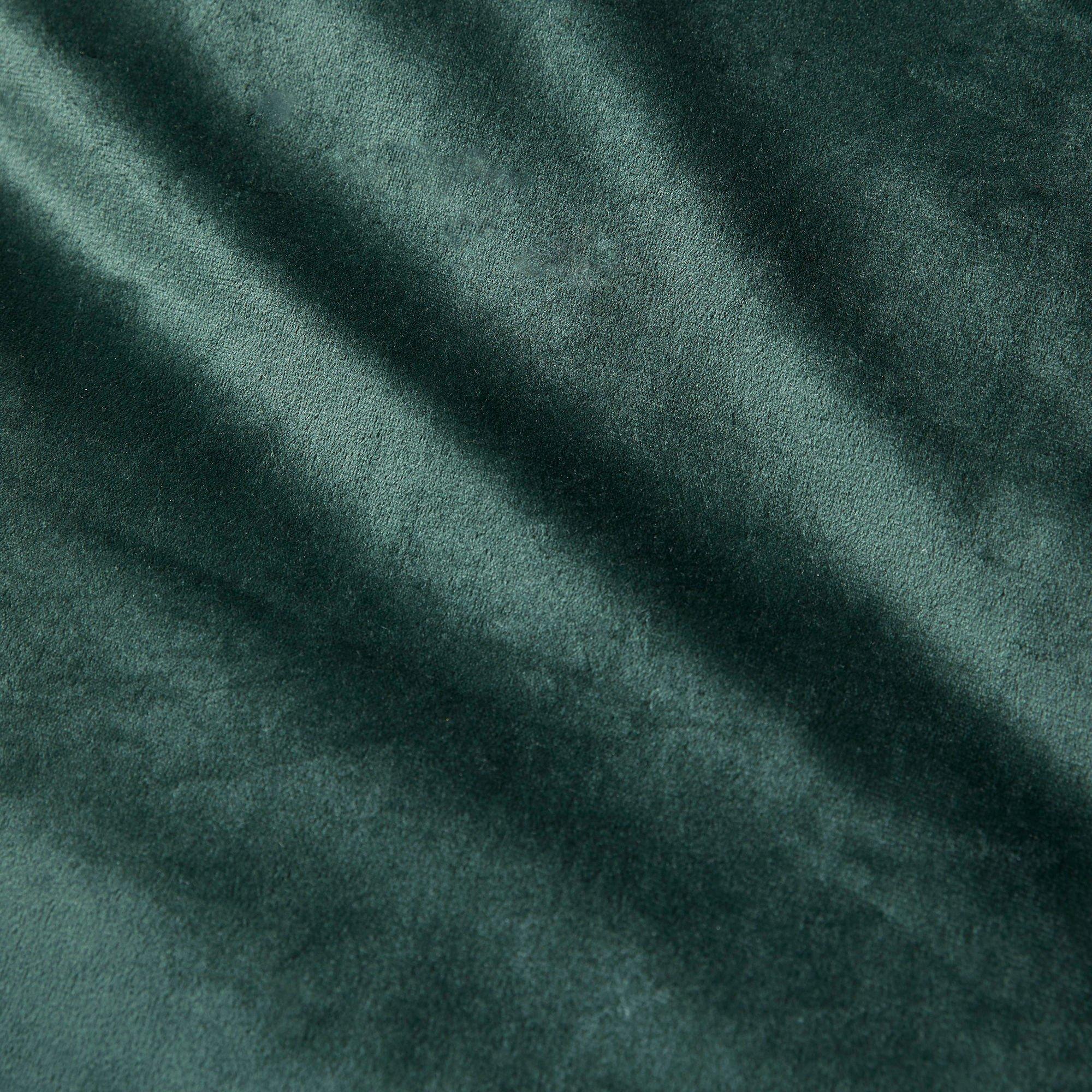 Bottle Green - Laurence Llewelyn-Bowen - Montrose Luxury Velvet Duvet Cover Set in Linen - 3