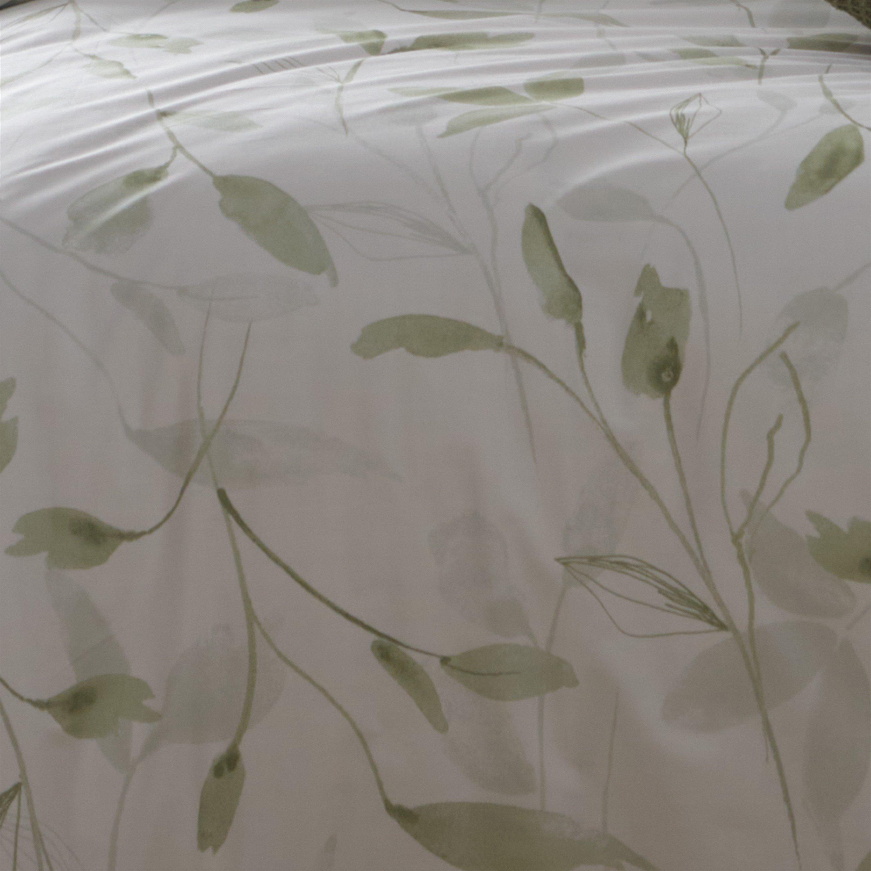 Green - DRIFT - Eliza Eco-Friendly Duvet Cover Set - 3