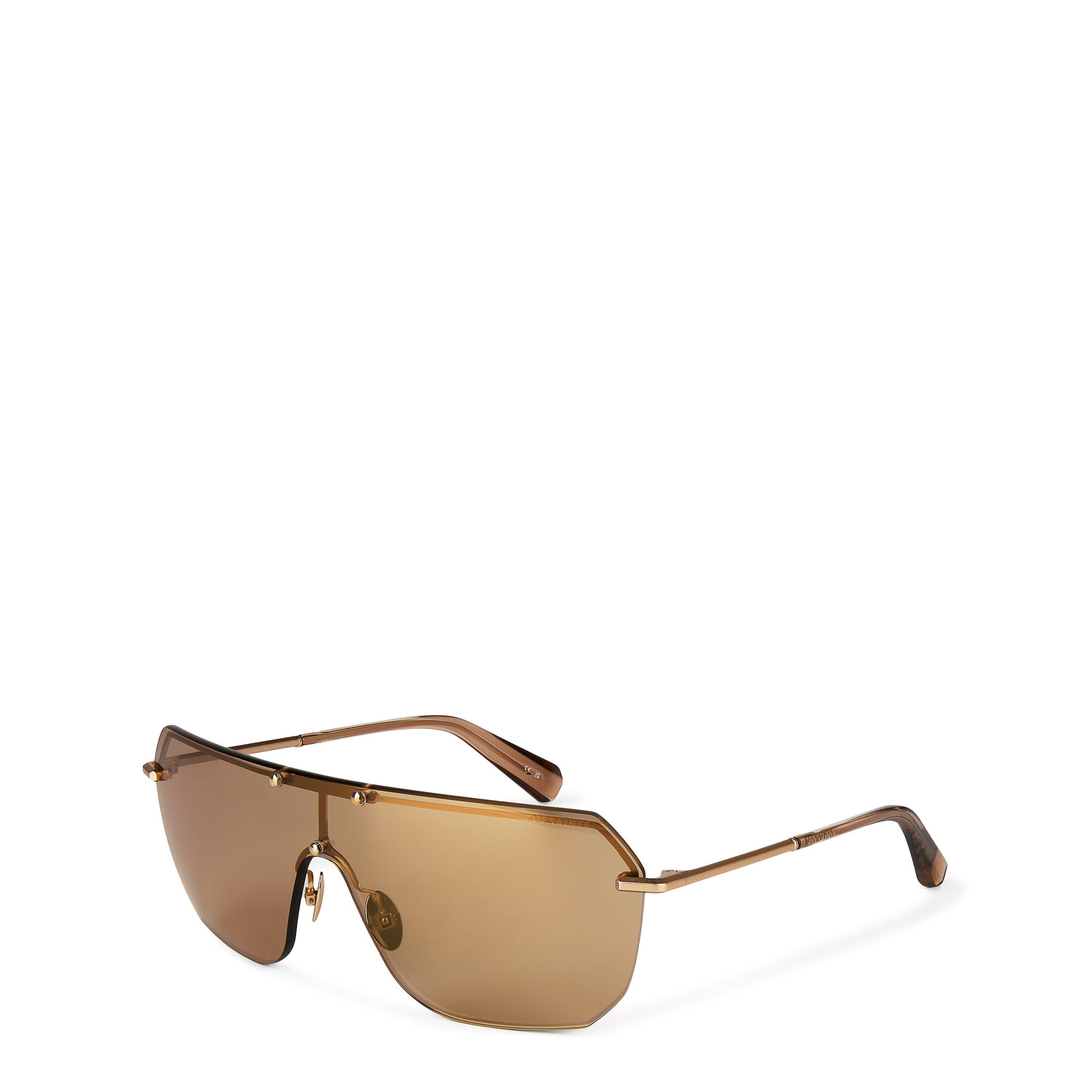 Allsaints  Ace Aviator Sunglasses - Brass