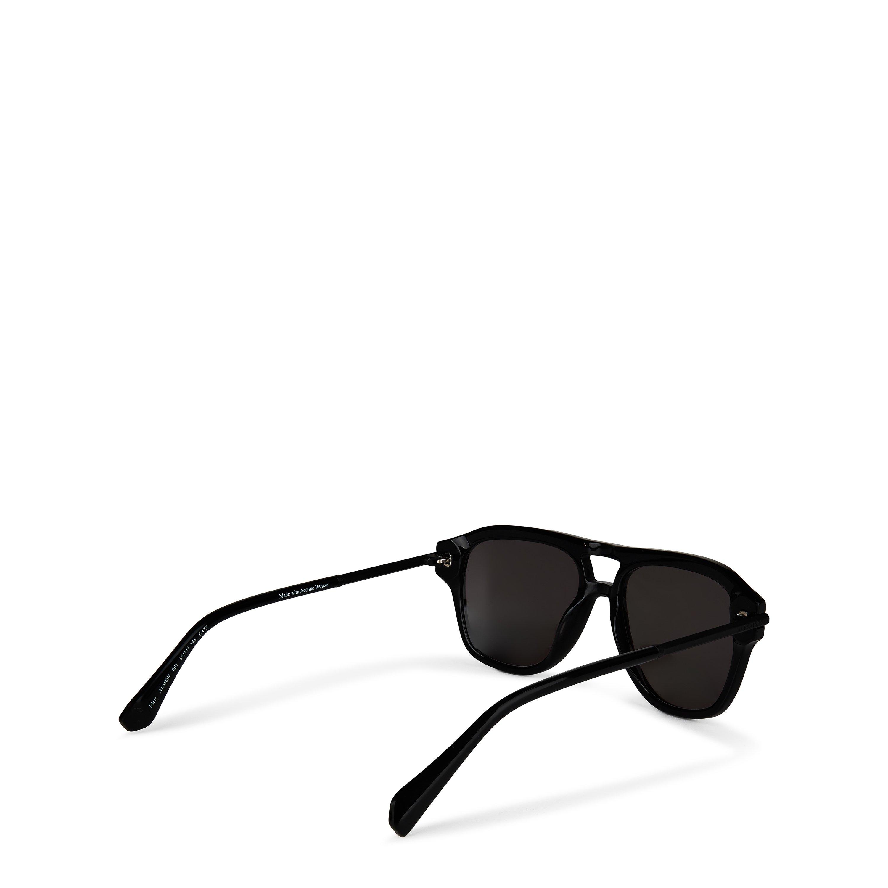 Gloss Black - AllSaints - Blaze Round Sunglasses - 2