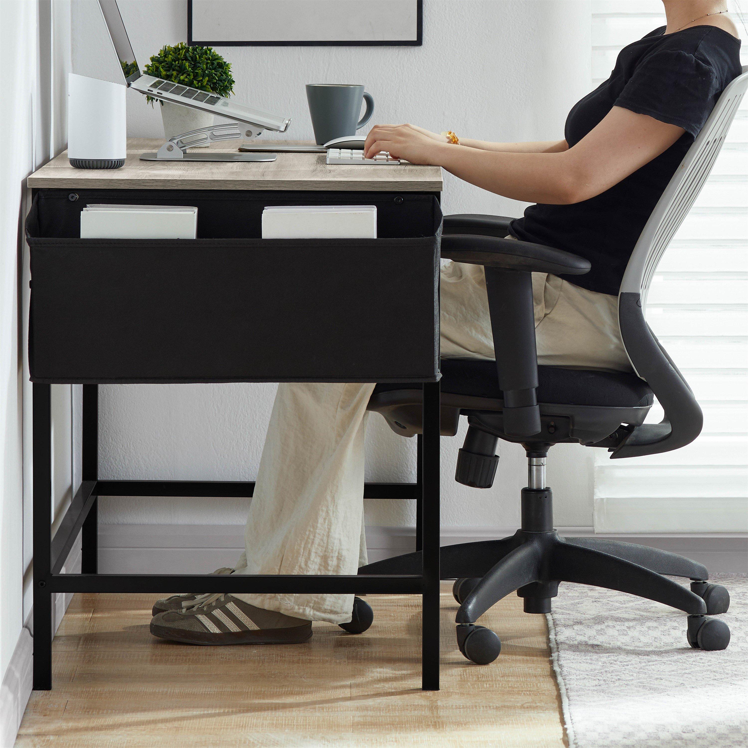 Grey - Lassic - Vida Designs Brooklyn Large Computer Desk - 3