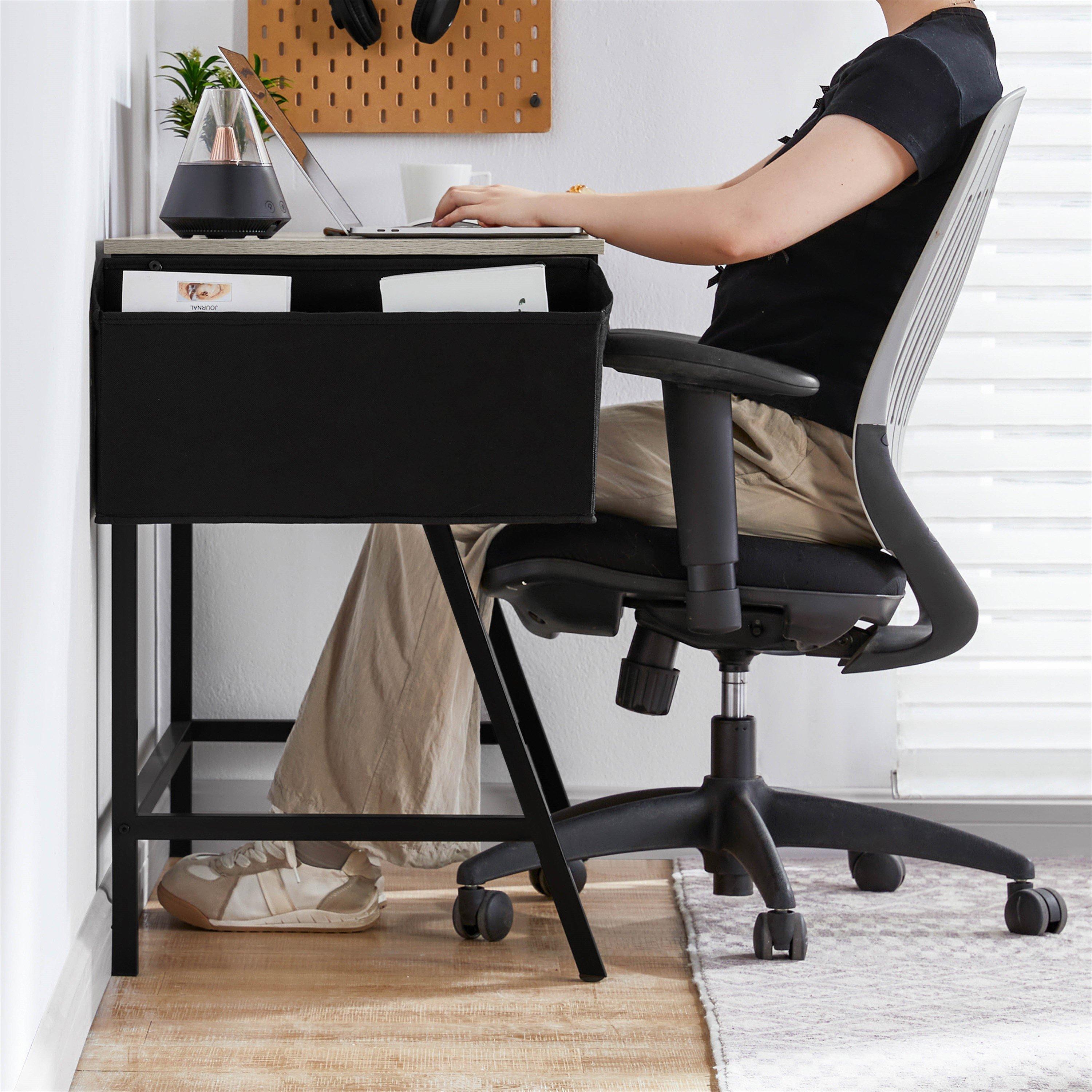 Grey - Lassic - Vida Designs Brooklyn Small Computer Desk - 3