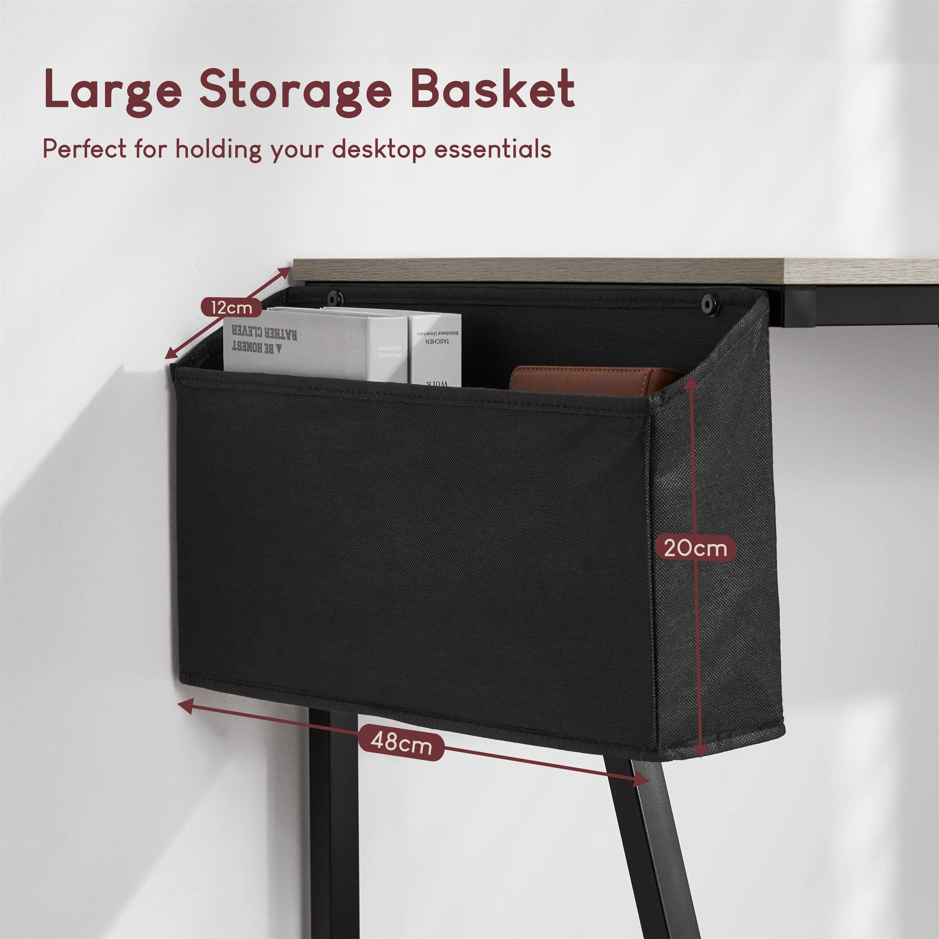 Grey - Lassic - Vida Designs Brooklyn Small Computer Desk - 4