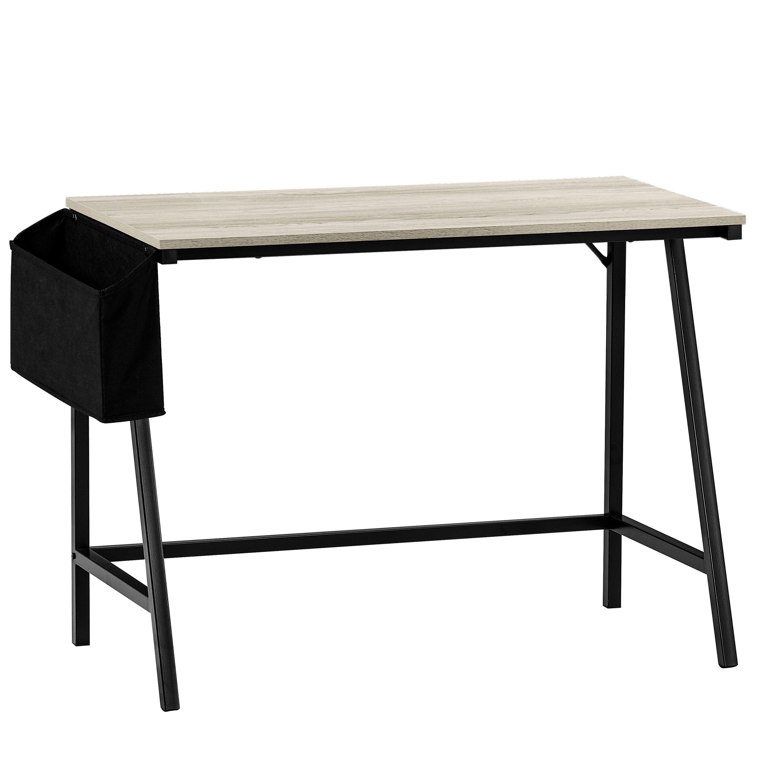 Grey - Lassic - Vida Designs Brooklyn Small Computer Desk - 7