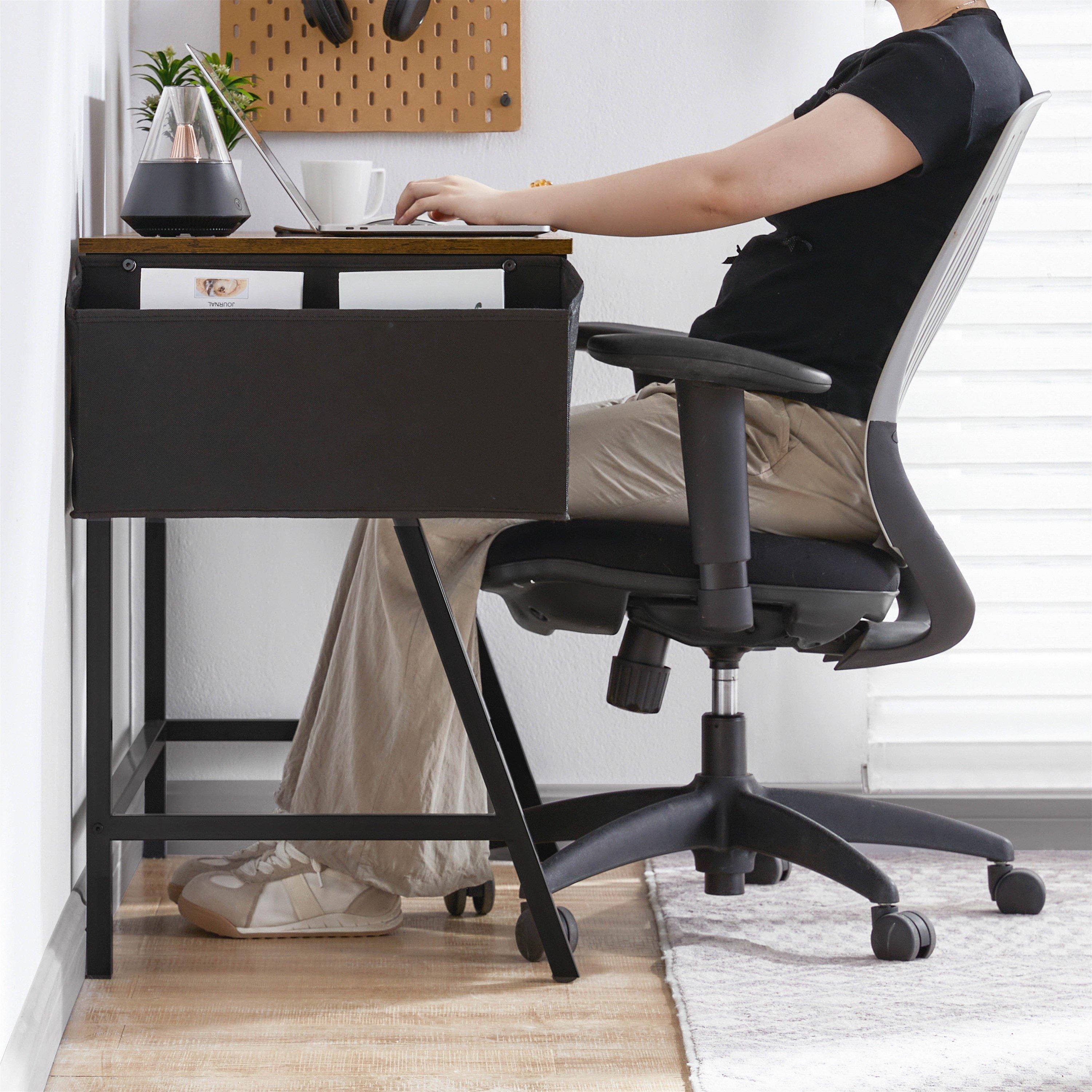Dark Wood - Lassic - Vida Designs Brooklyn Small Computer Desk - 3