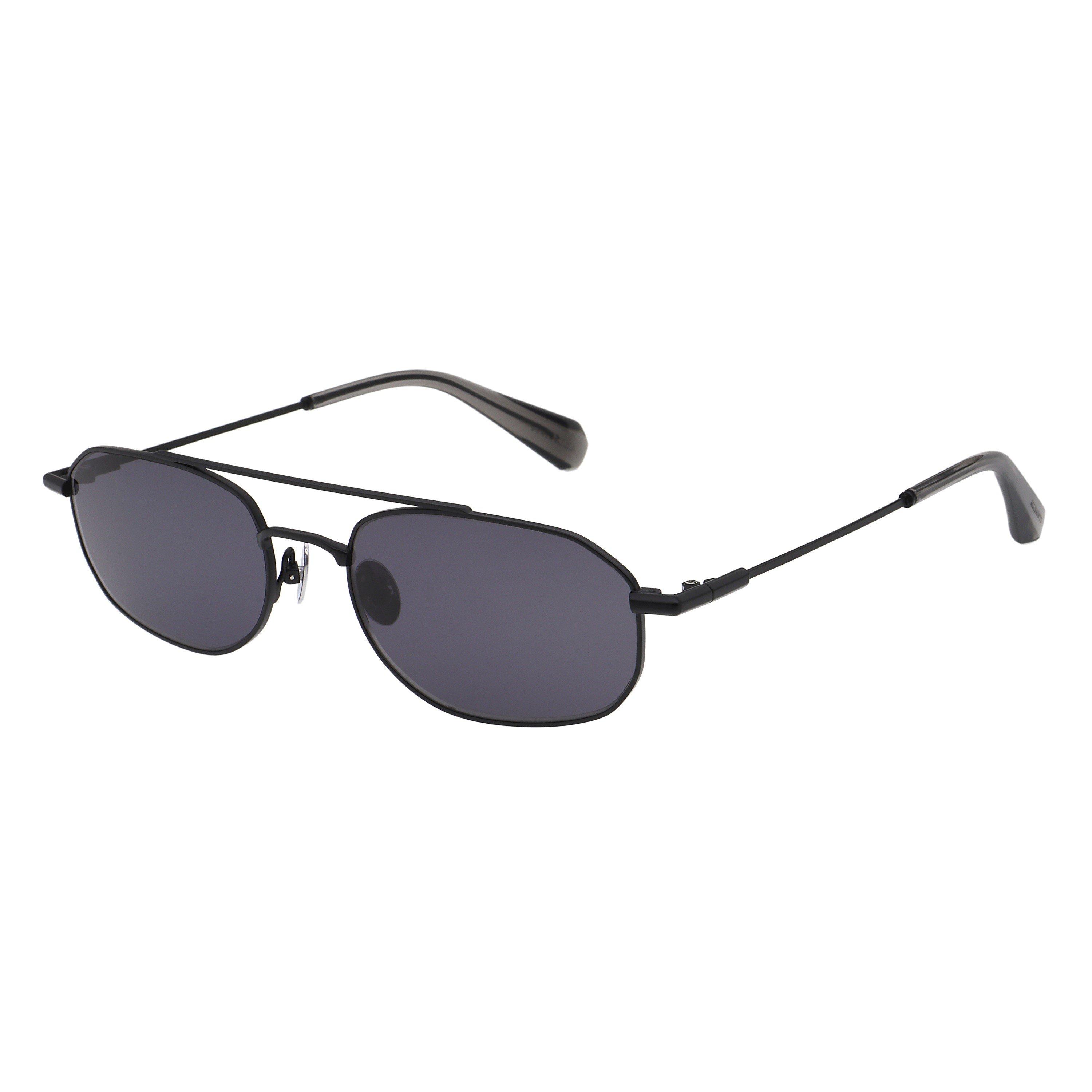 Matte Black - AllSaints - Indigo Oval Sunglasses - 2