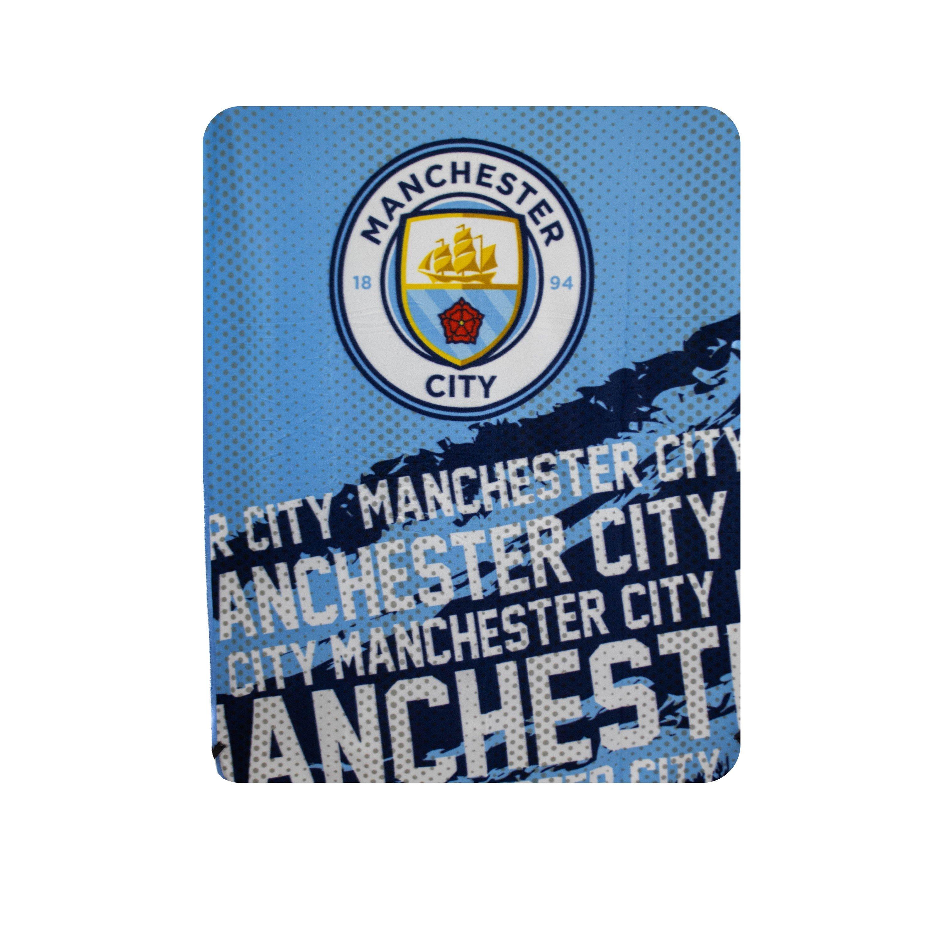 Team  Kids Fleece Blanket - Man City