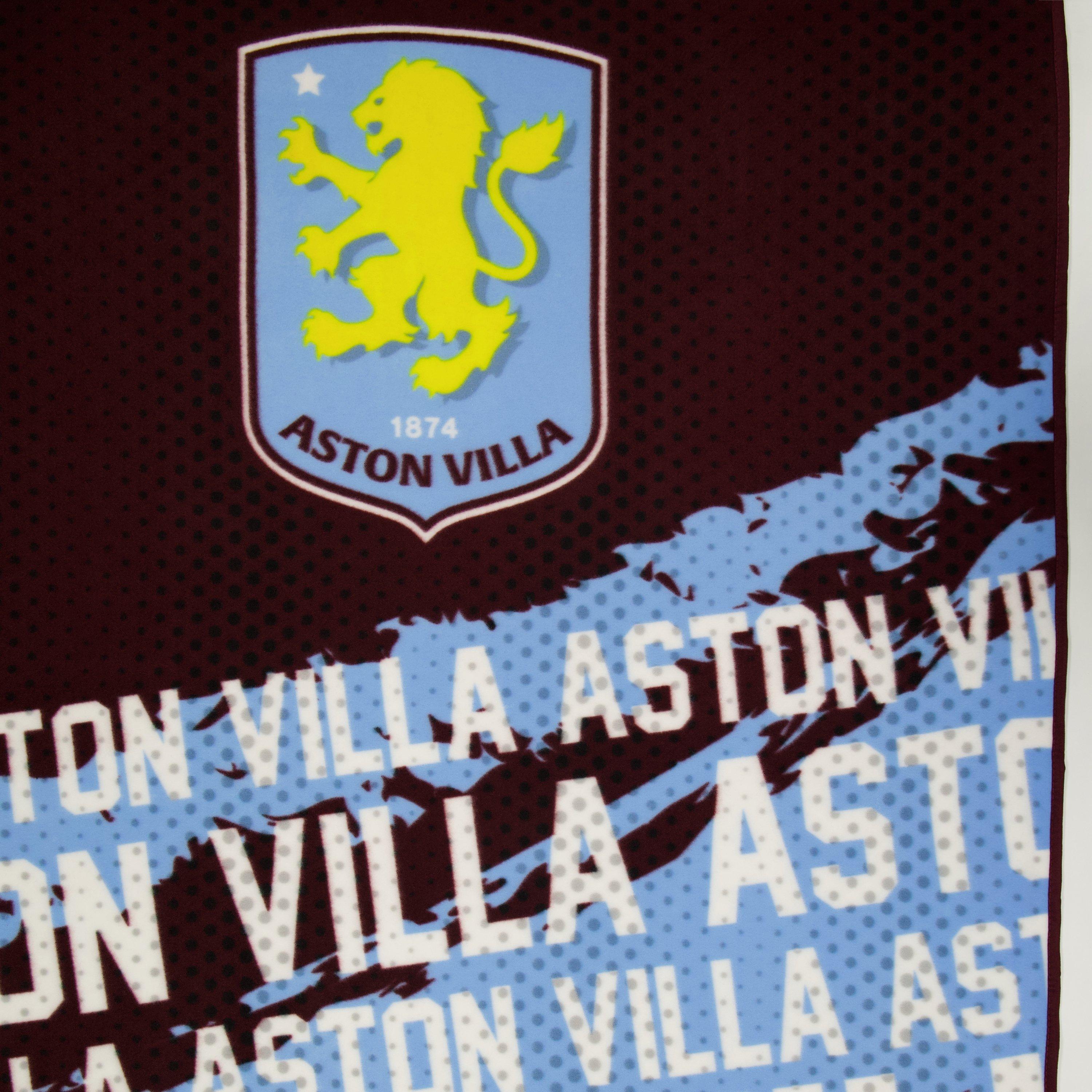 Team  Kids Fleece Blanket - Aston Villa