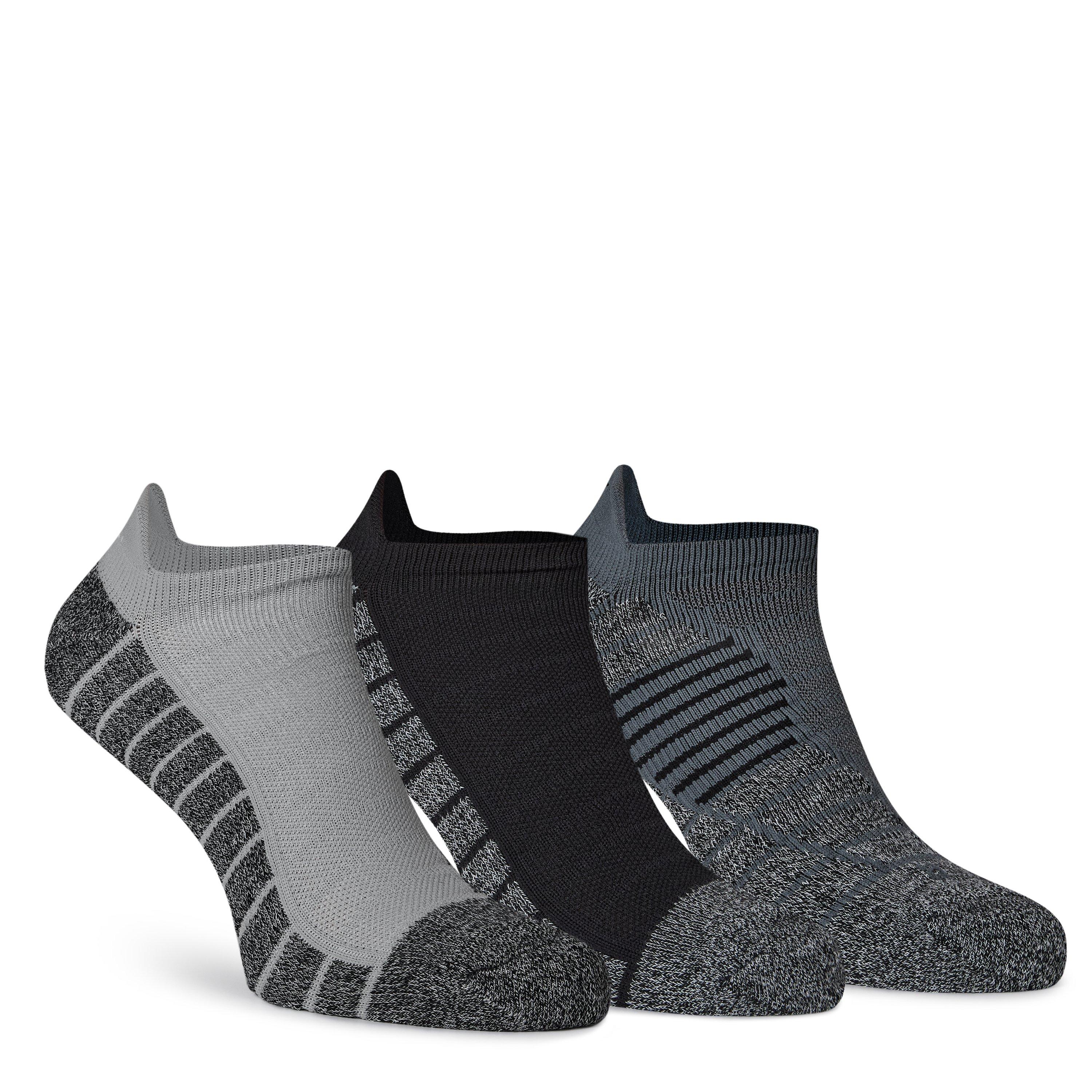 White/Grey/Blk - Skechers - Men's Trainer Socks - 1