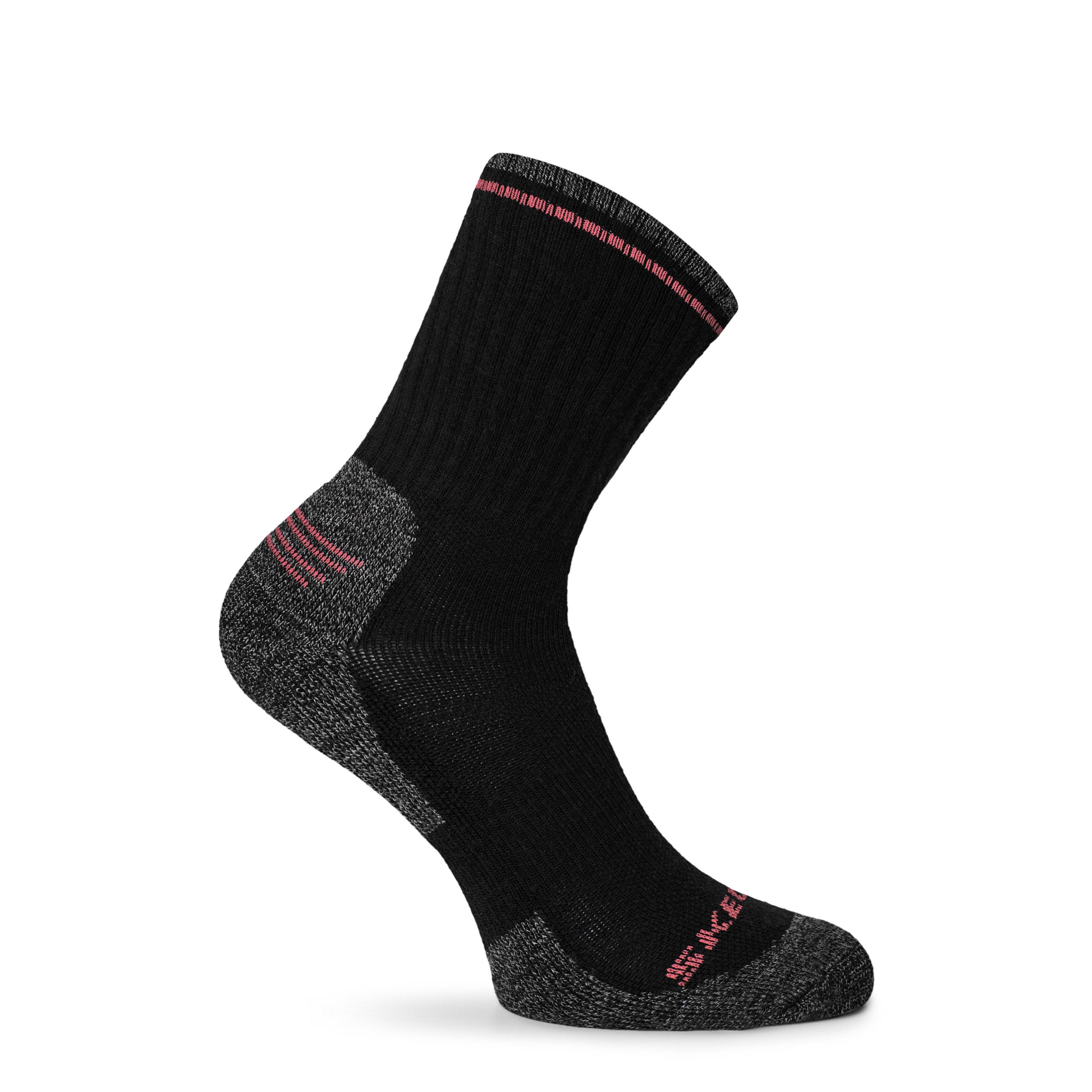 Noir - Skechers - Crew Walking Socks - 2
