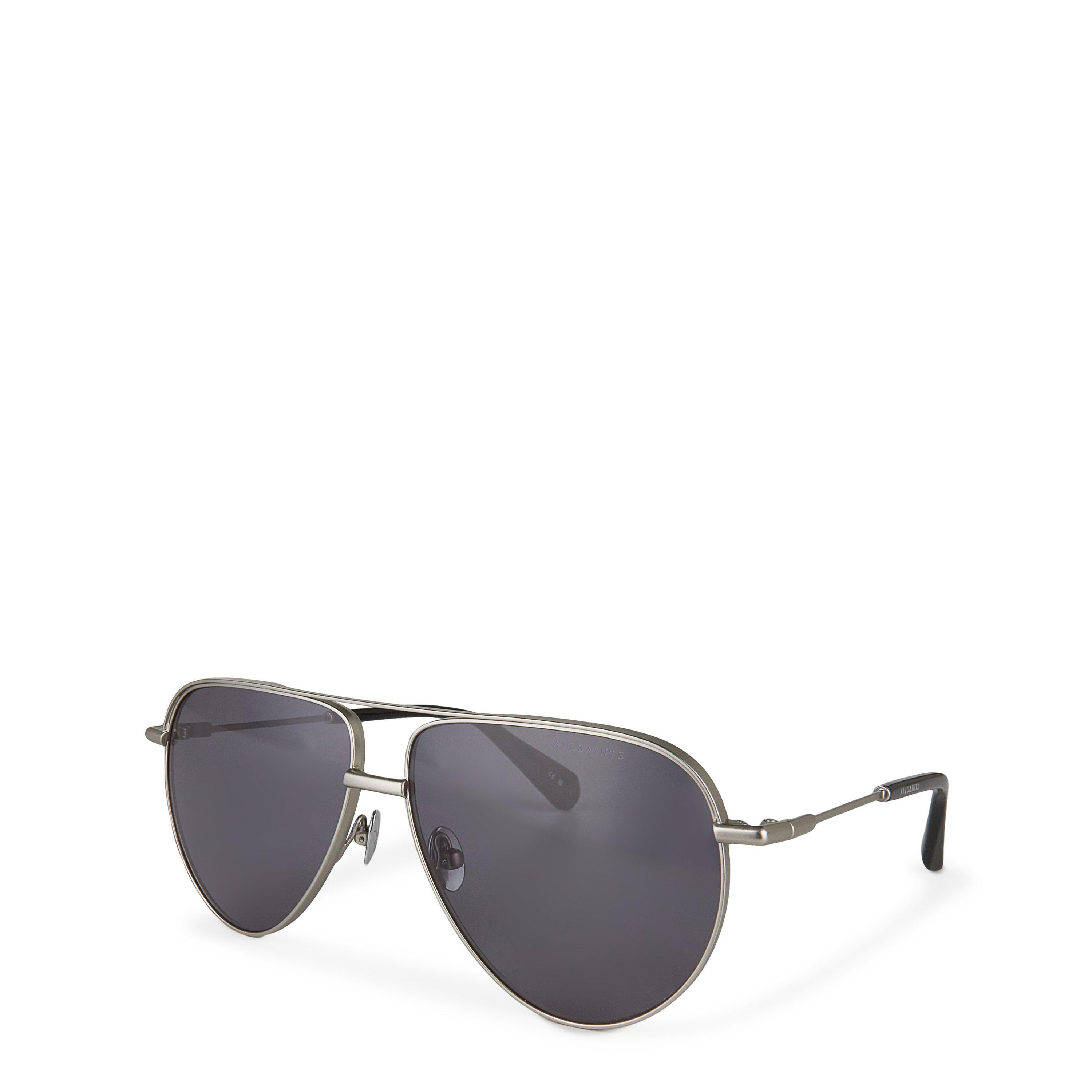 Allsaints  Murphy Aviator Sunglasses - Silver