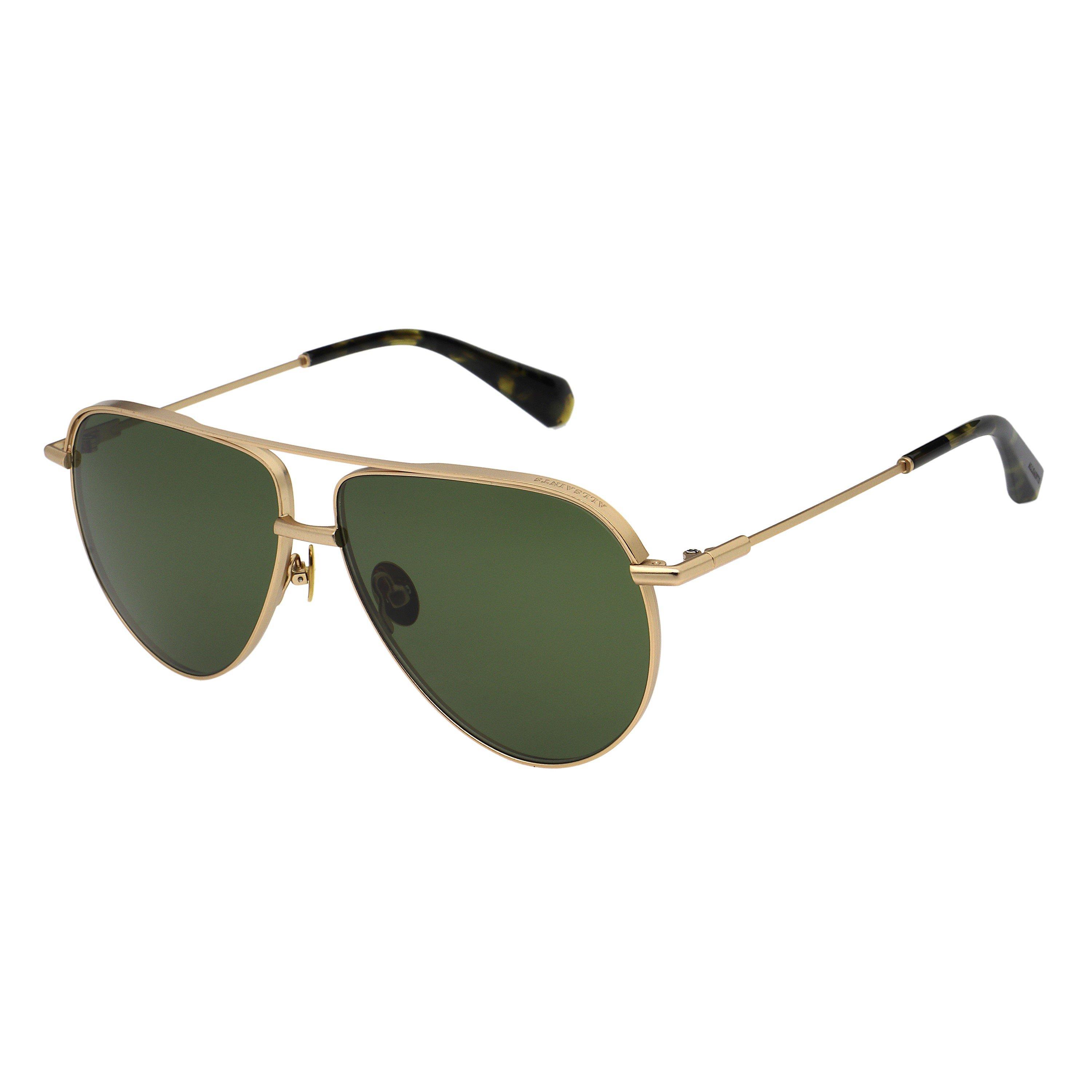 Warm Brass - AllSaints - Unisex Murphy Aviator Sunglasses - 2