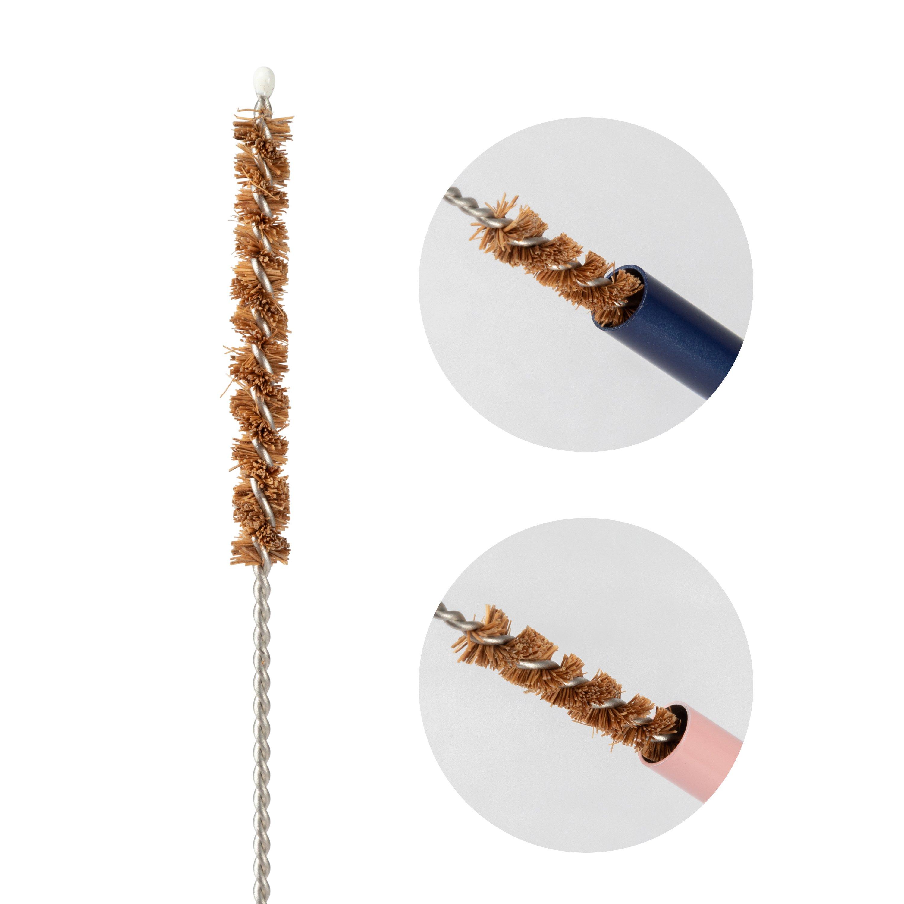 Pink/Navy - Jack Wills - Reusable Stainless Steel Straws - 4