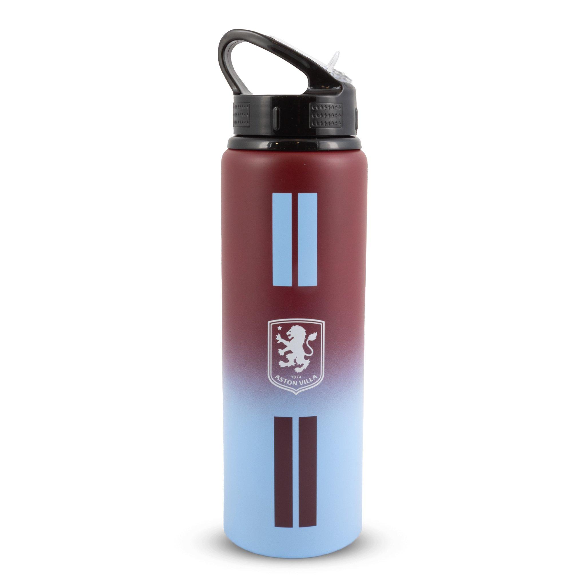 Team  Fade Alu Water Bottle - Aston Villa