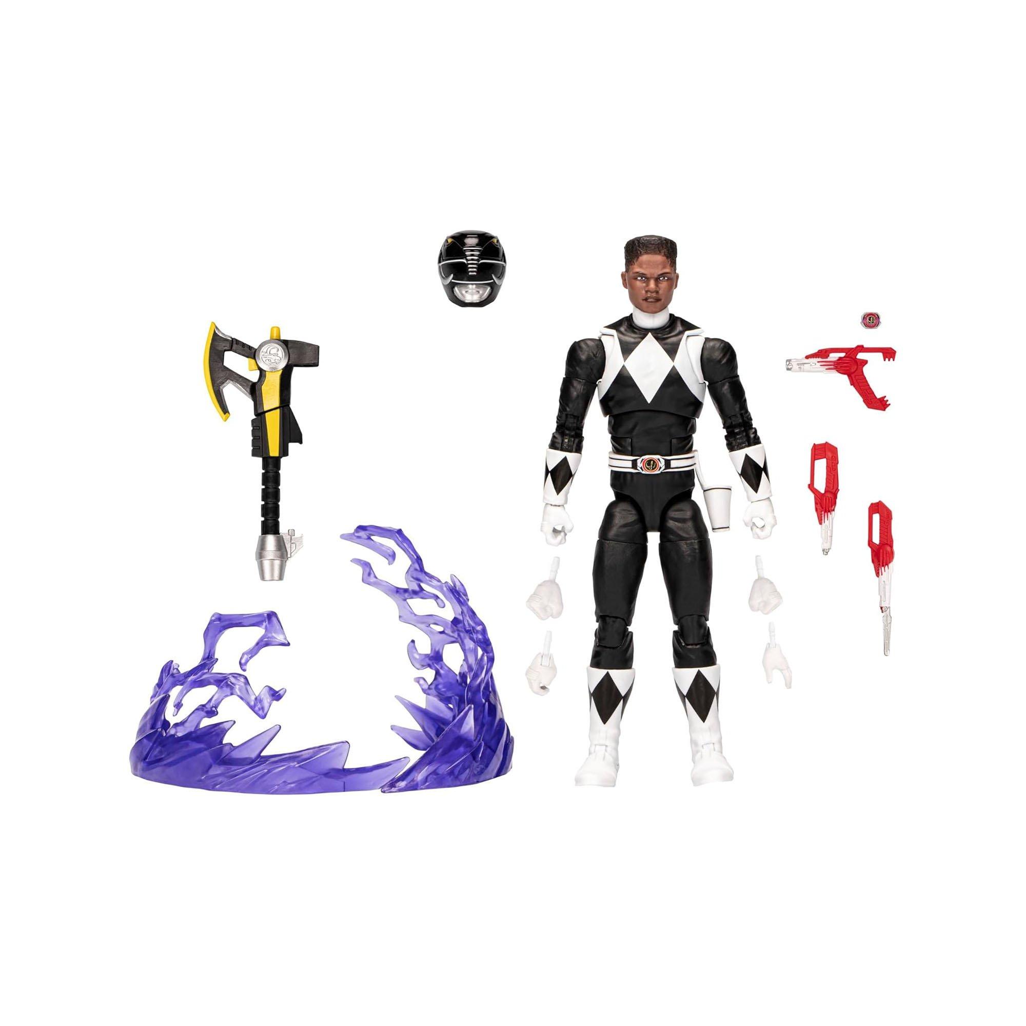 Merchandise - Power Rangers - Lightning Collection Mighty Morphin Black Ranger Action Figure - 6