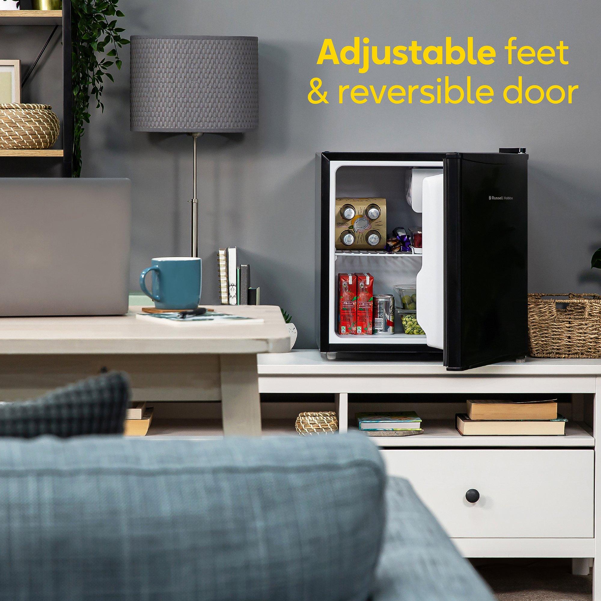 Black - Russell Hobbs - 43L Table Top Fridge RHTTF0E1 - 6
