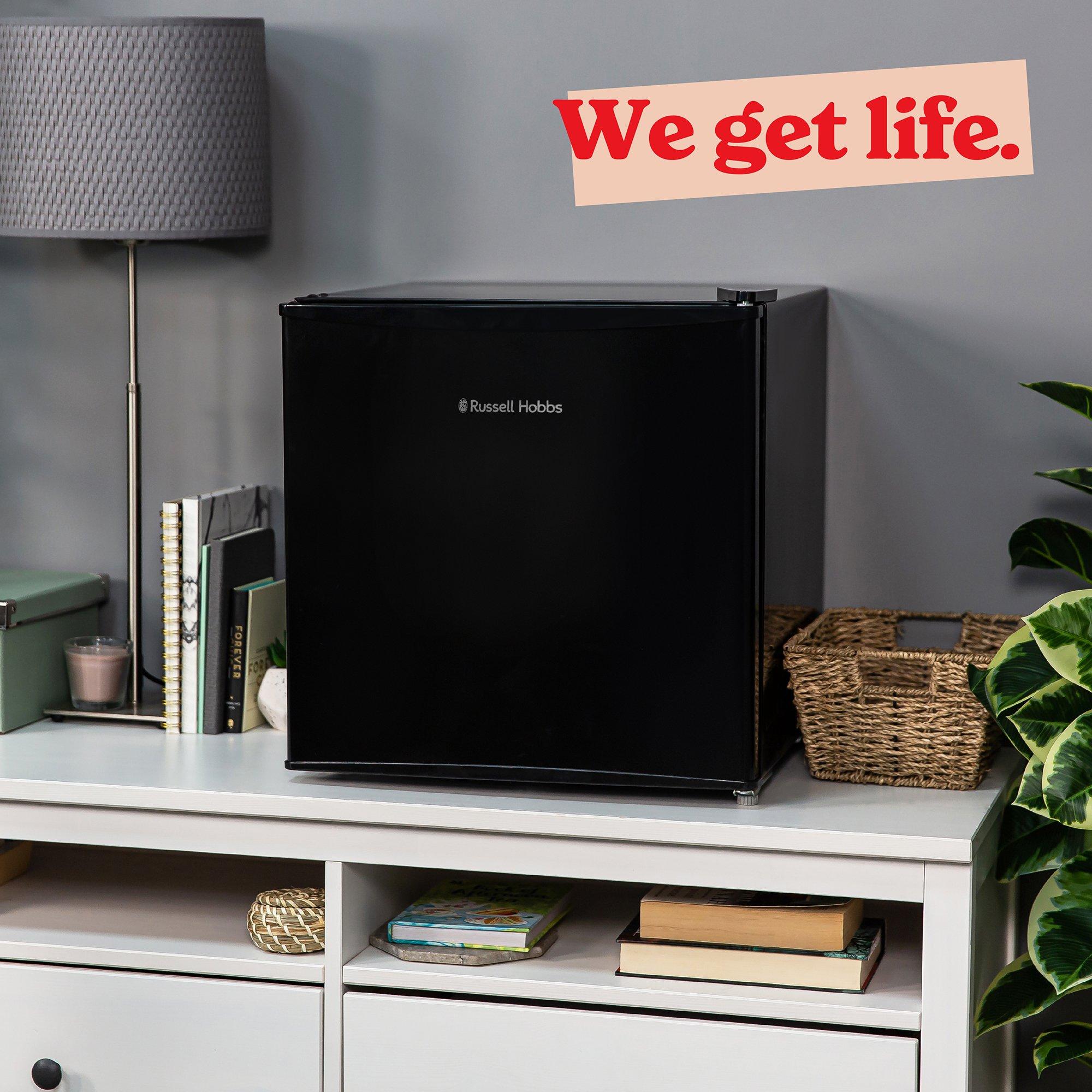 Black - Russell Hobbs - 43L Table Top Fridge RHTTF0E1 - 8