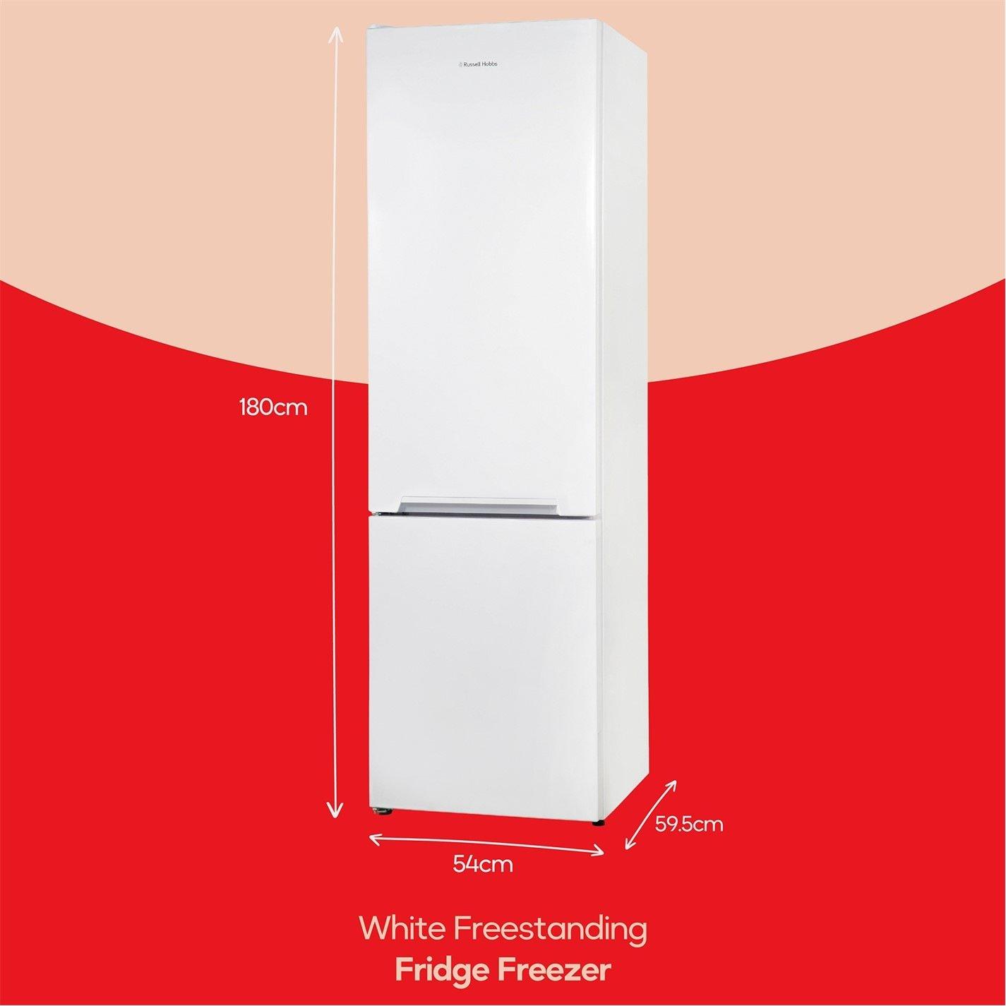 White - Russell Hobbs - RH180FF541E1W 70/30 Fridge Freezer White - 2