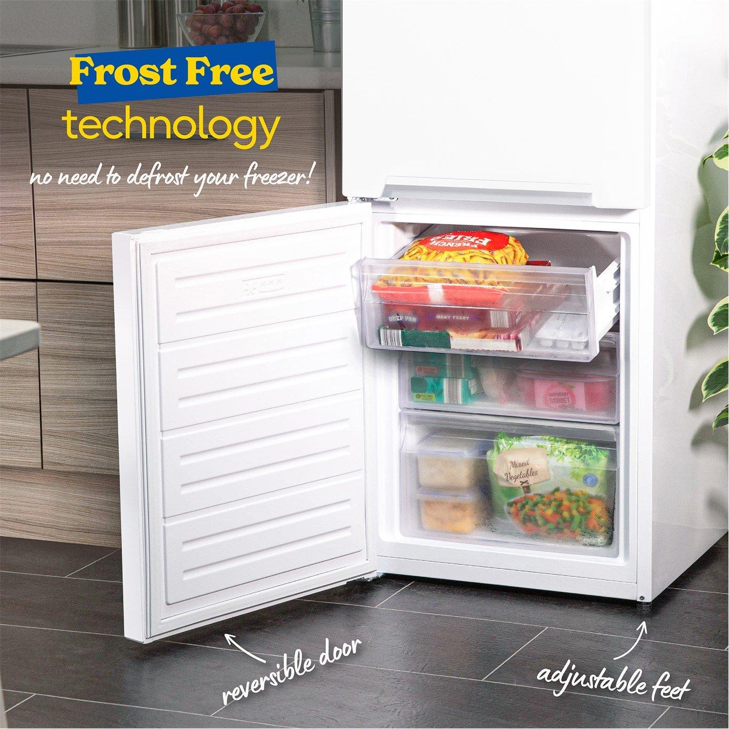 White - Russell Hobbs - RH180FF541E1W 70/30 Fridge Freezer White - 6