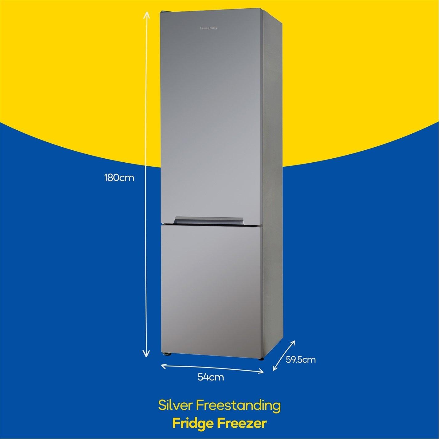 Silver - Russell Hobbs - RH180FF541E1S 70/30 Fridge Freezer in Silver - 2