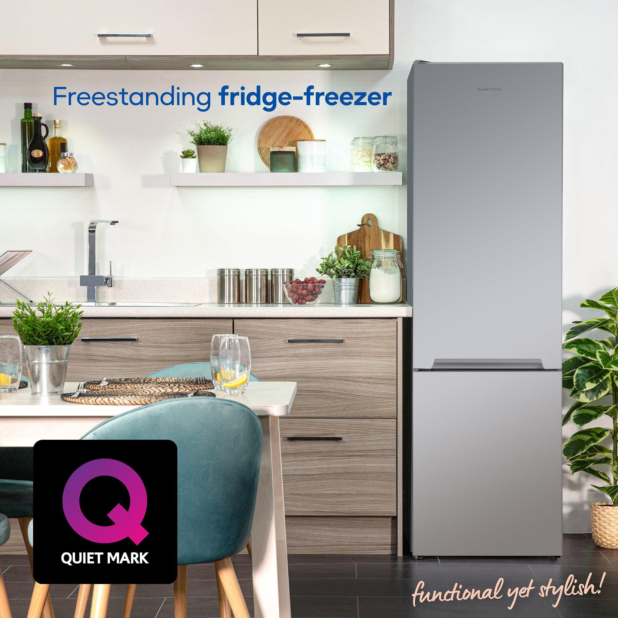 Silver - Russell Hobbs - RH180FF541E1S 70/30 Fridge Freezer in Silver - 4