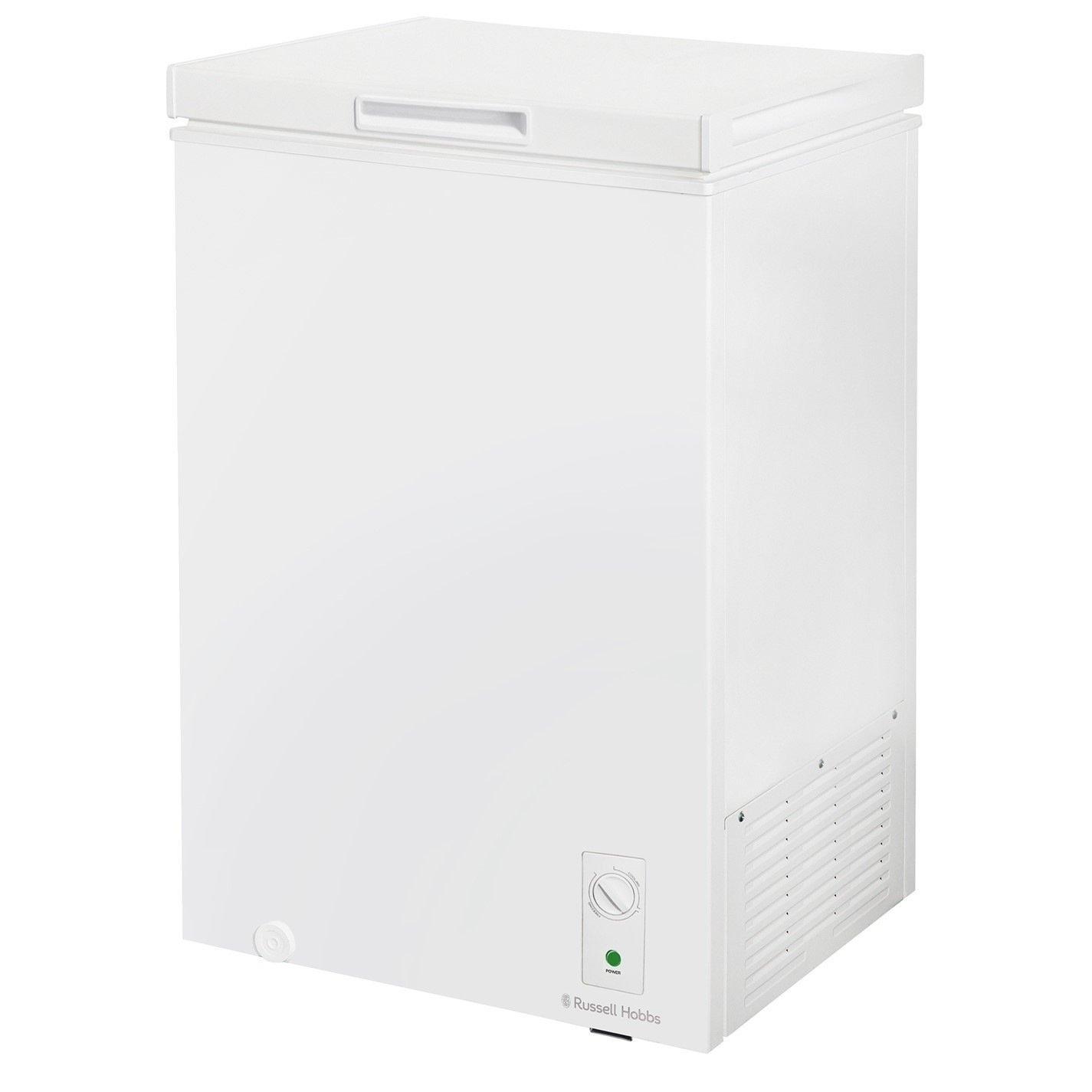 White - Russell Hobbs - RH99CF0E1W 99L Chest Freezer - 11