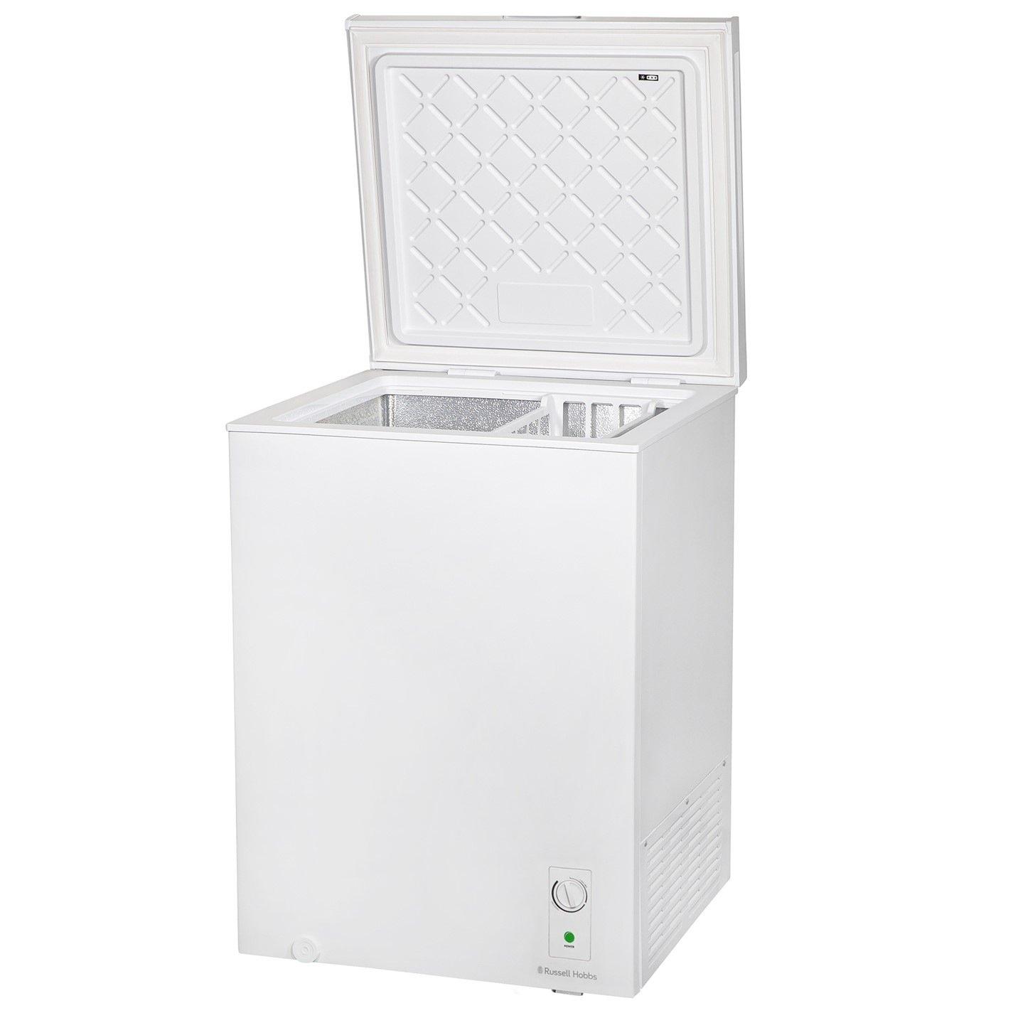 White - Russell Hobbs - RH142CF0E1W 143L Chest Freezer in White - 3