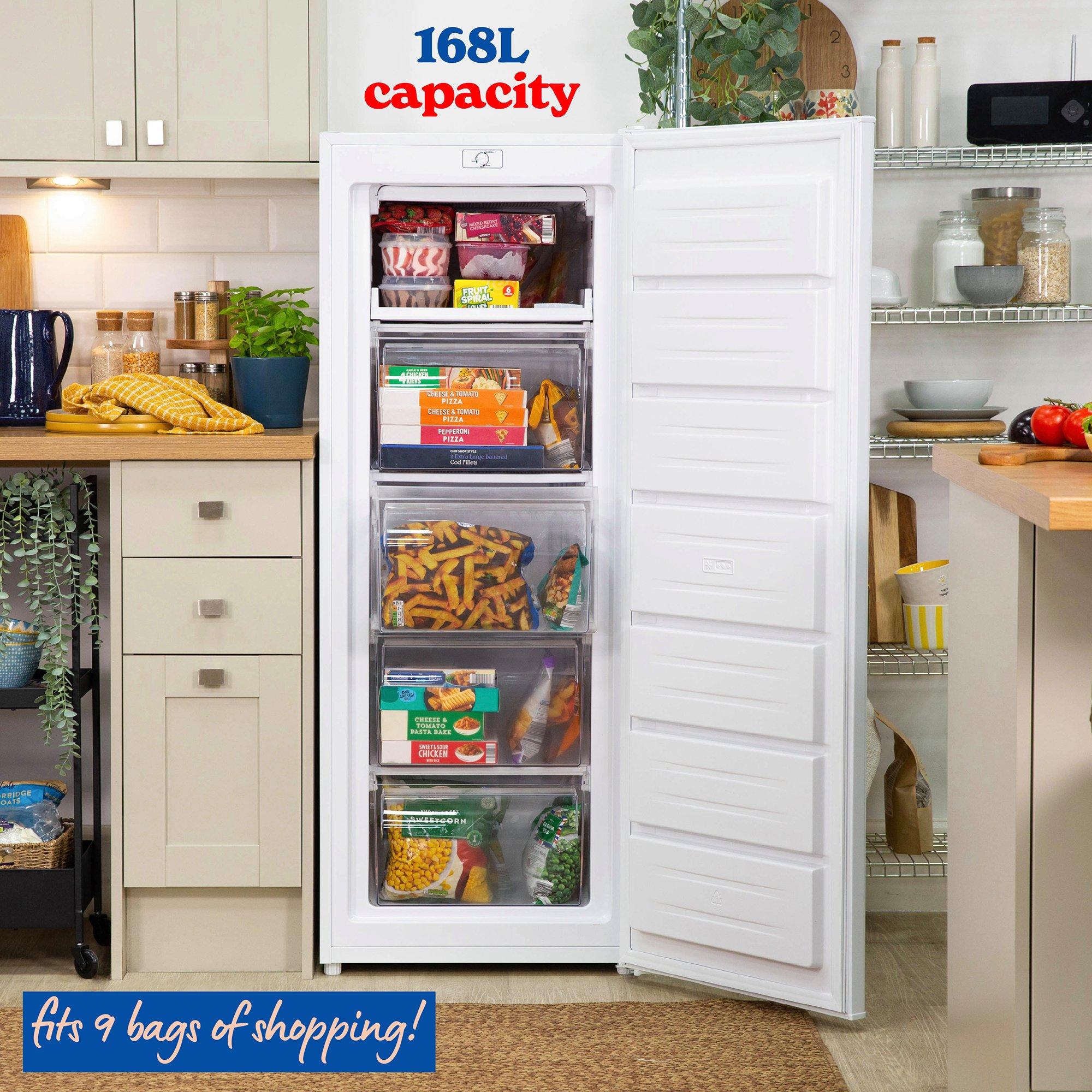 White - Russell Hobbs - RH143FZ552E1W Freestanding Freezer 55cmW White - 6