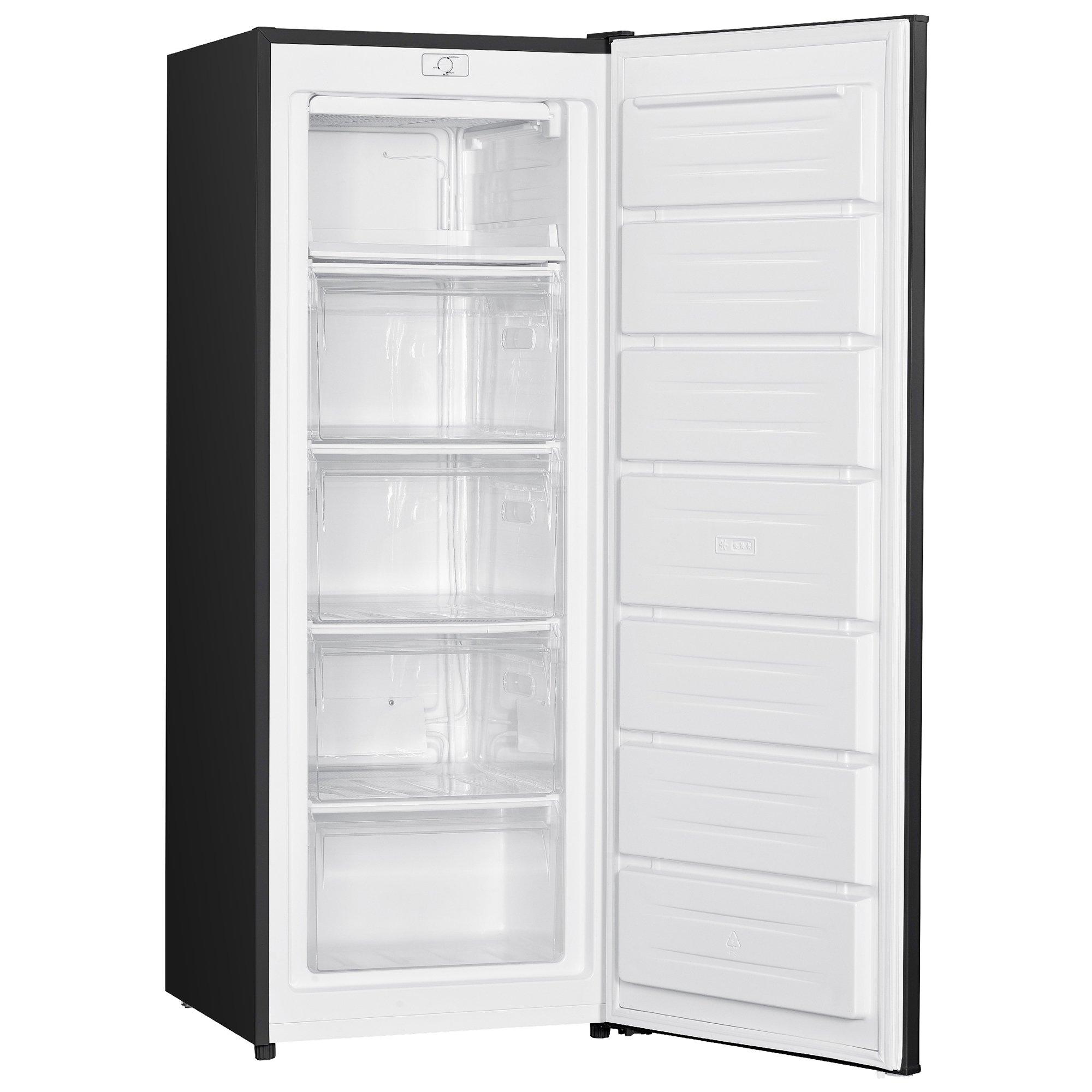 Black - Russell Hobbs - RH143FZ552E1W Freestanding Freezer 55cmW White - 3