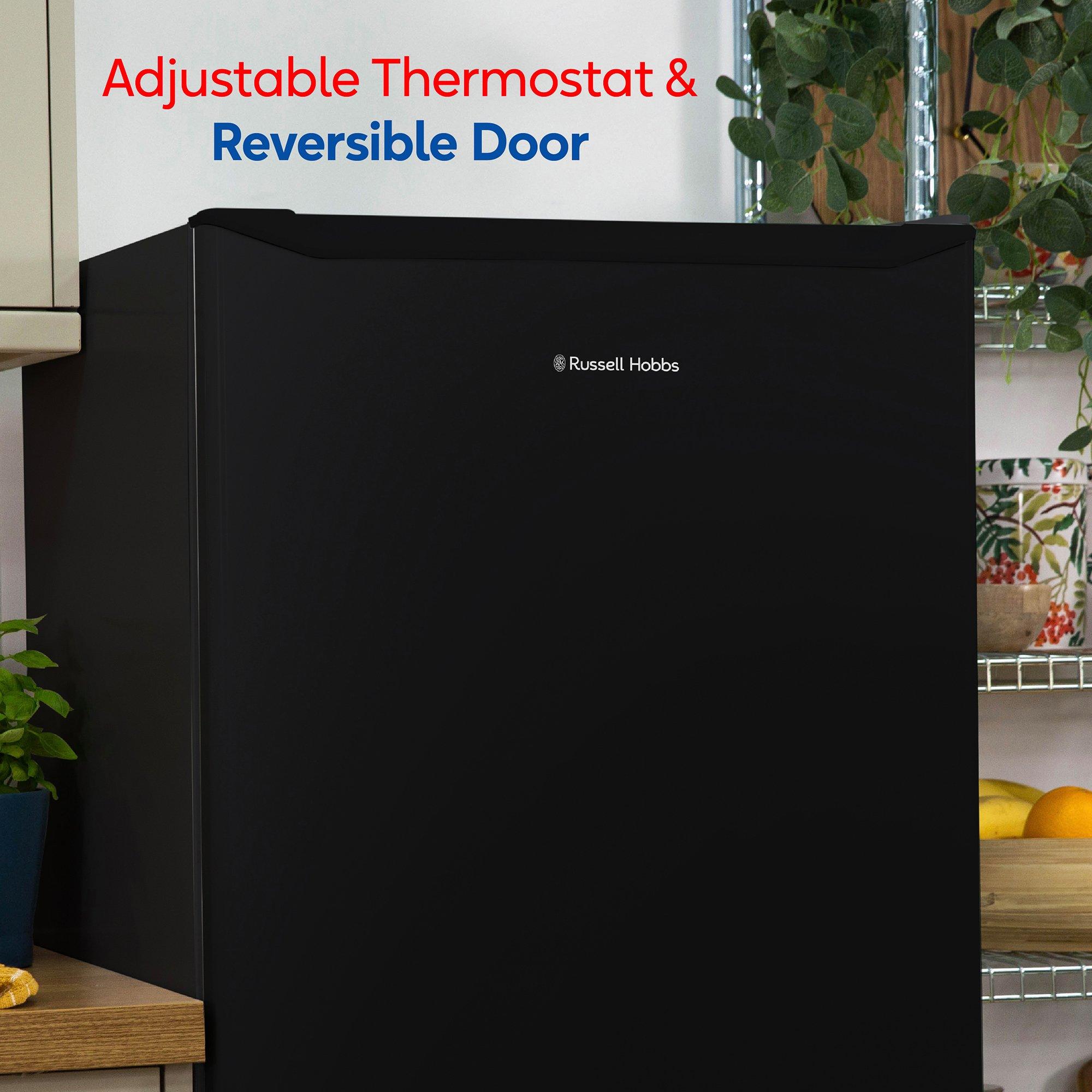 Black - Russell Hobbs - RH143FZ552E1W Freestanding Freezer 55cmW White - 9