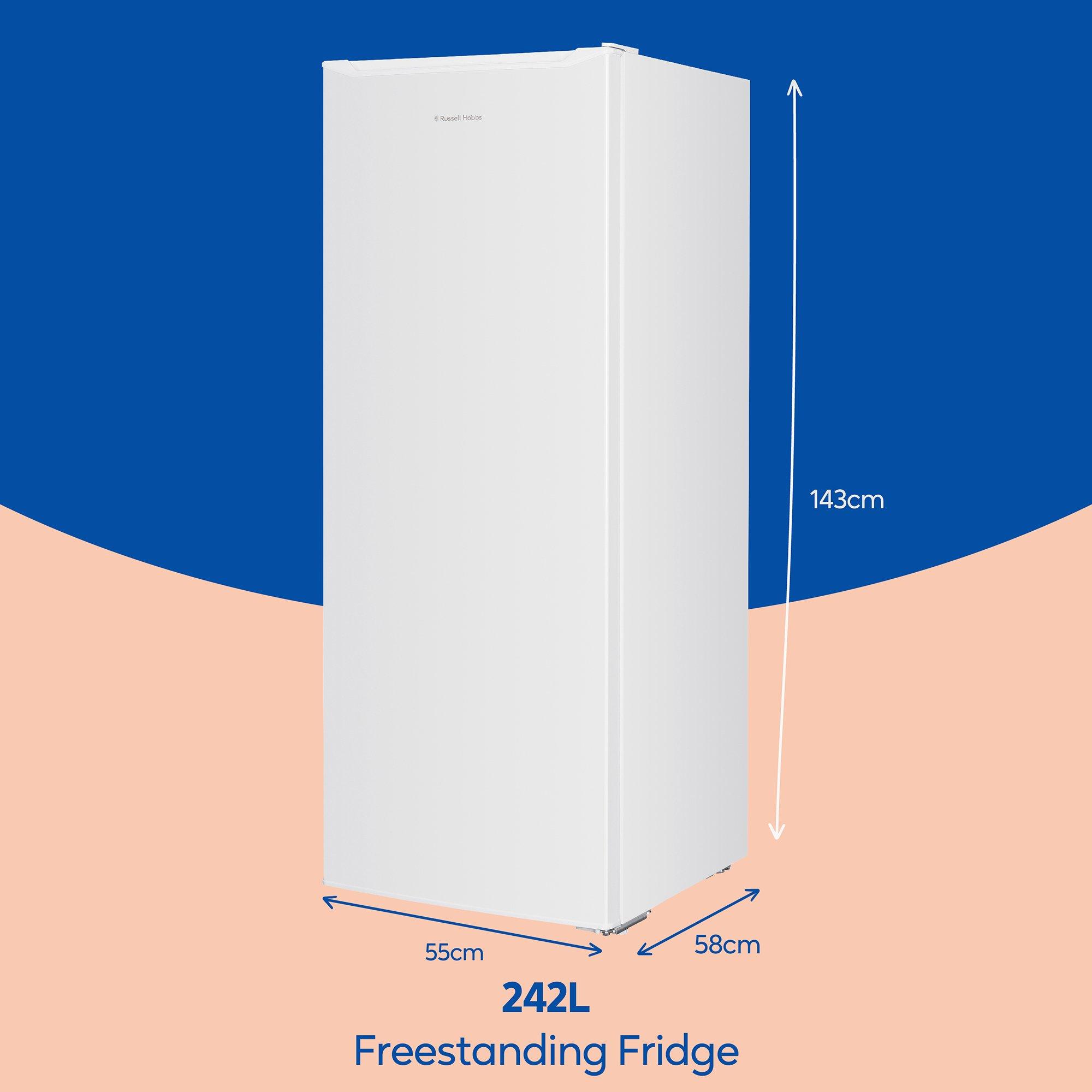 White - Russell Hobbs - RH143LF552E1W White 55cmW Larder Fridge - 2