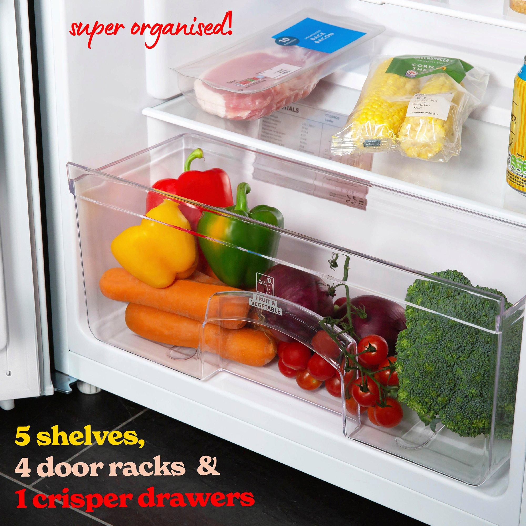 White - Russell Hobbs - RH143LF552E1W White 55cmW Larder Fridge - 5