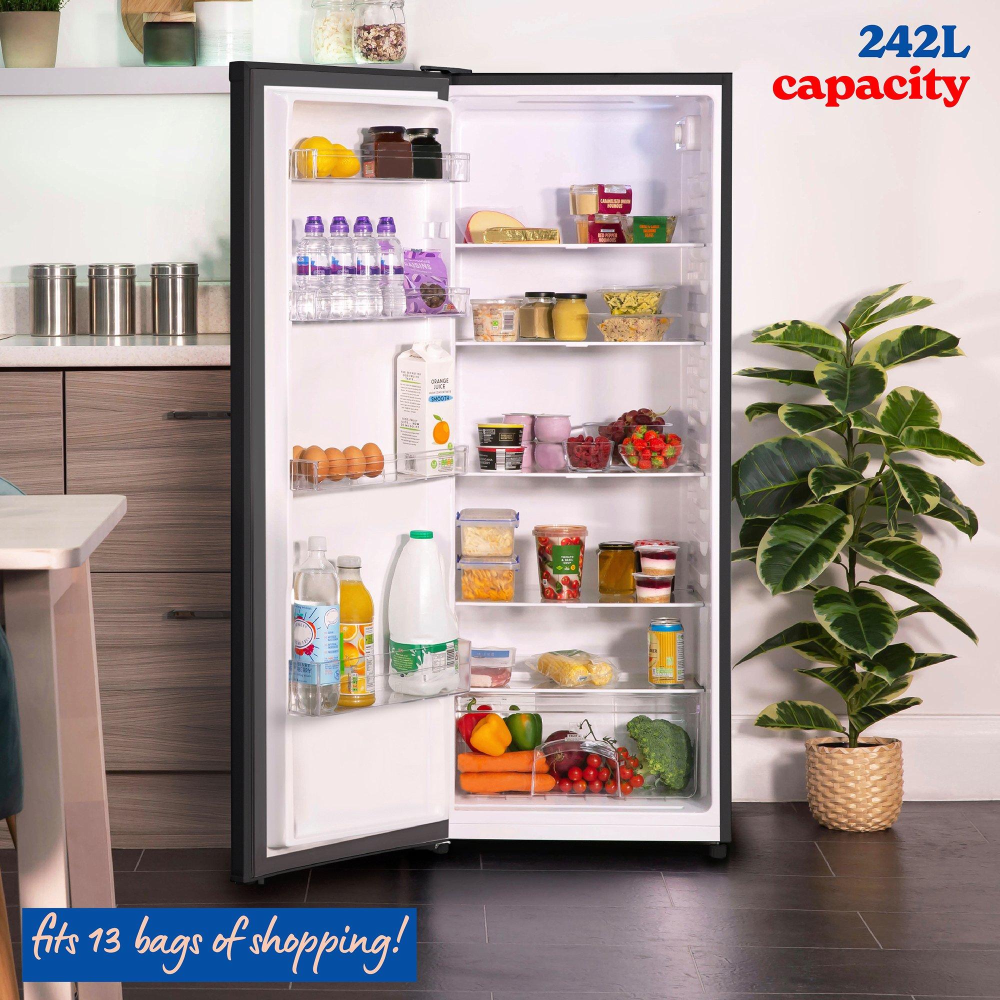 Black - Russell Hobbs - RH143LF552E1W White 55cmW Larder Fridge - 4