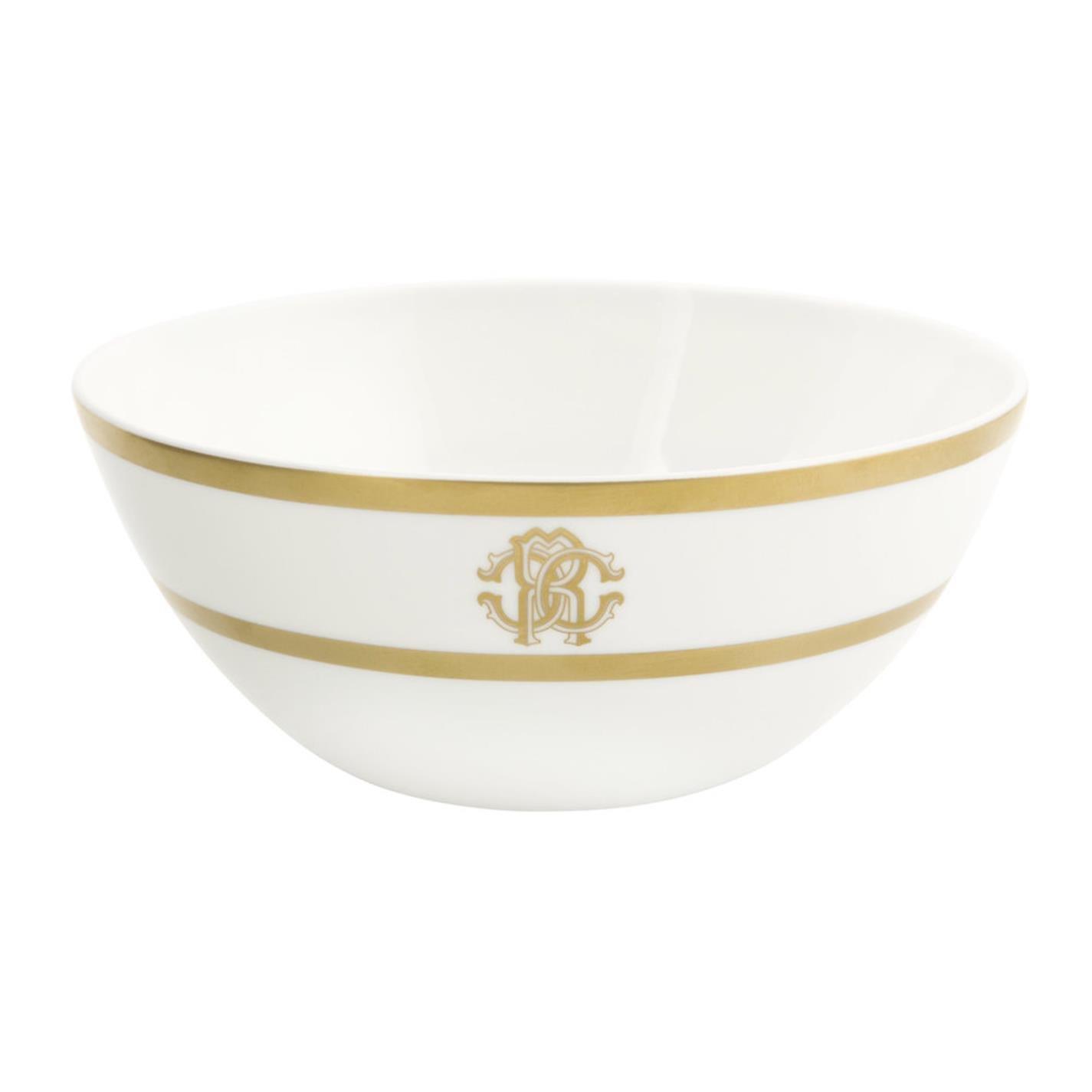 Gold - Roberto Cavalli Home - Silk Gold Soup Bowls - Set of 6 - 2