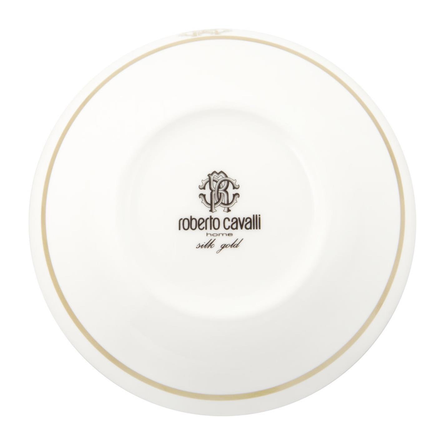 Gold - Roberto Cavalli Home - Silk Gold Soup Bowls - Set of 6 - 4