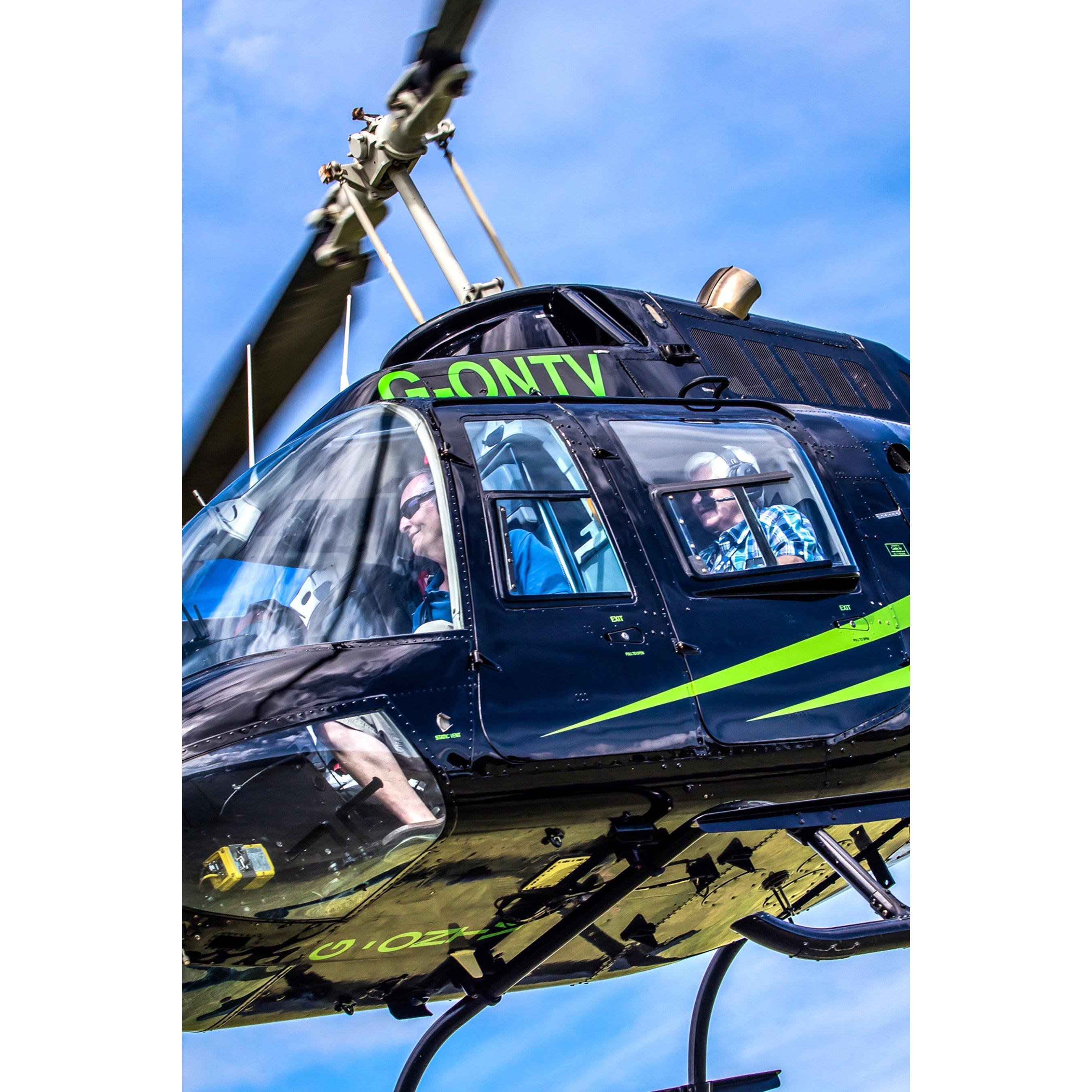 Activity Superstore  Blue Skies Helicopter Flight With Bubbly For Two