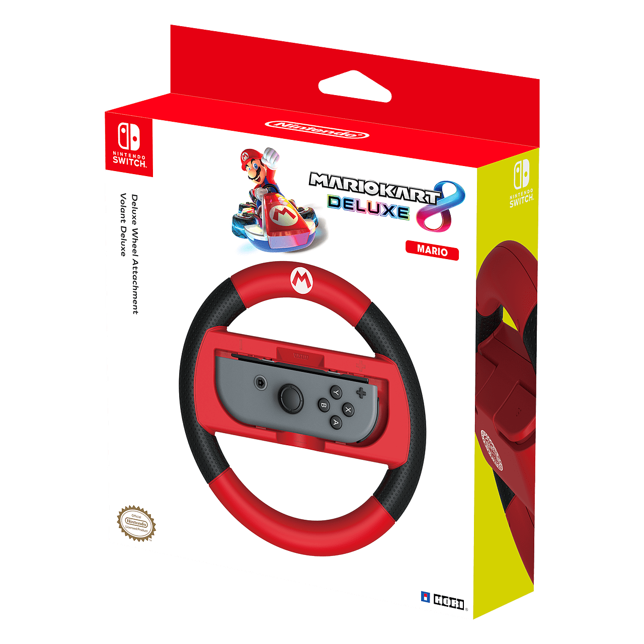 Mario Red - HORI - Deluxe Wheel Attachment - Mario - 2