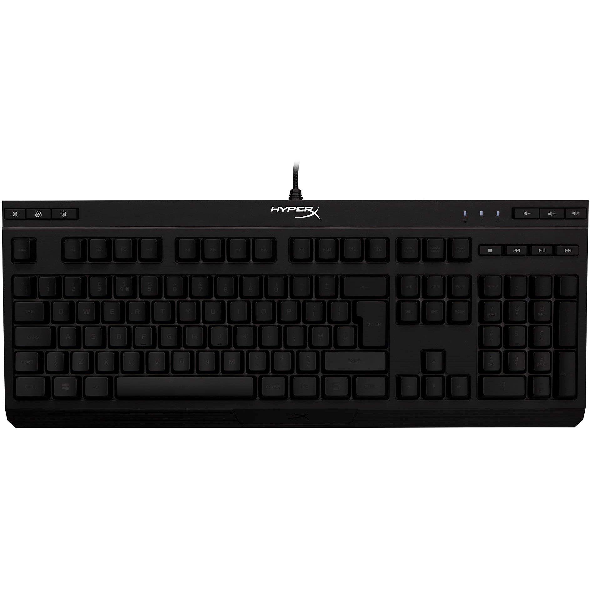 Preto - HyperX - Alloy Core RGB Gaming Keyboard - 2