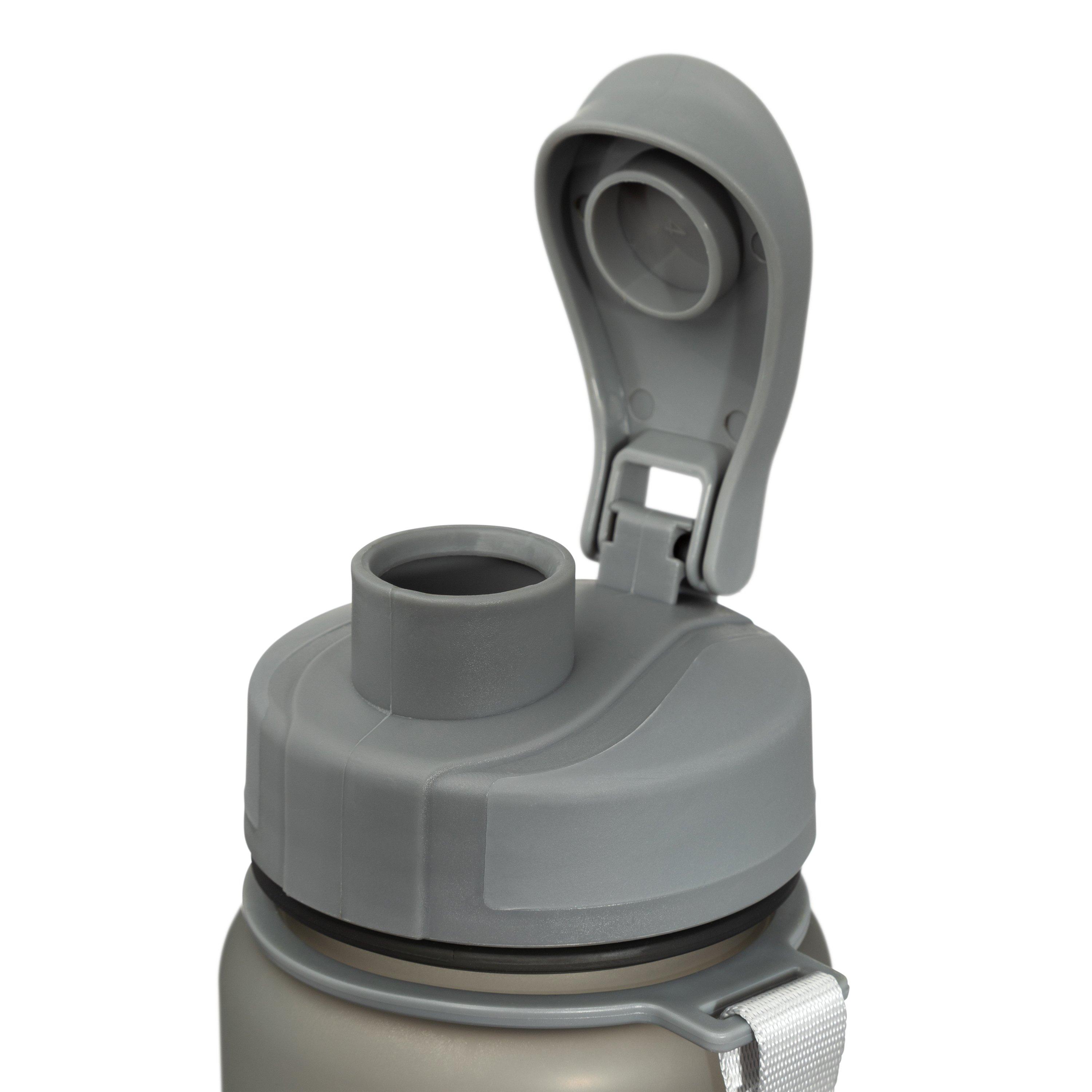 Grey - USA Pro - Softtouch Water bottle - 3