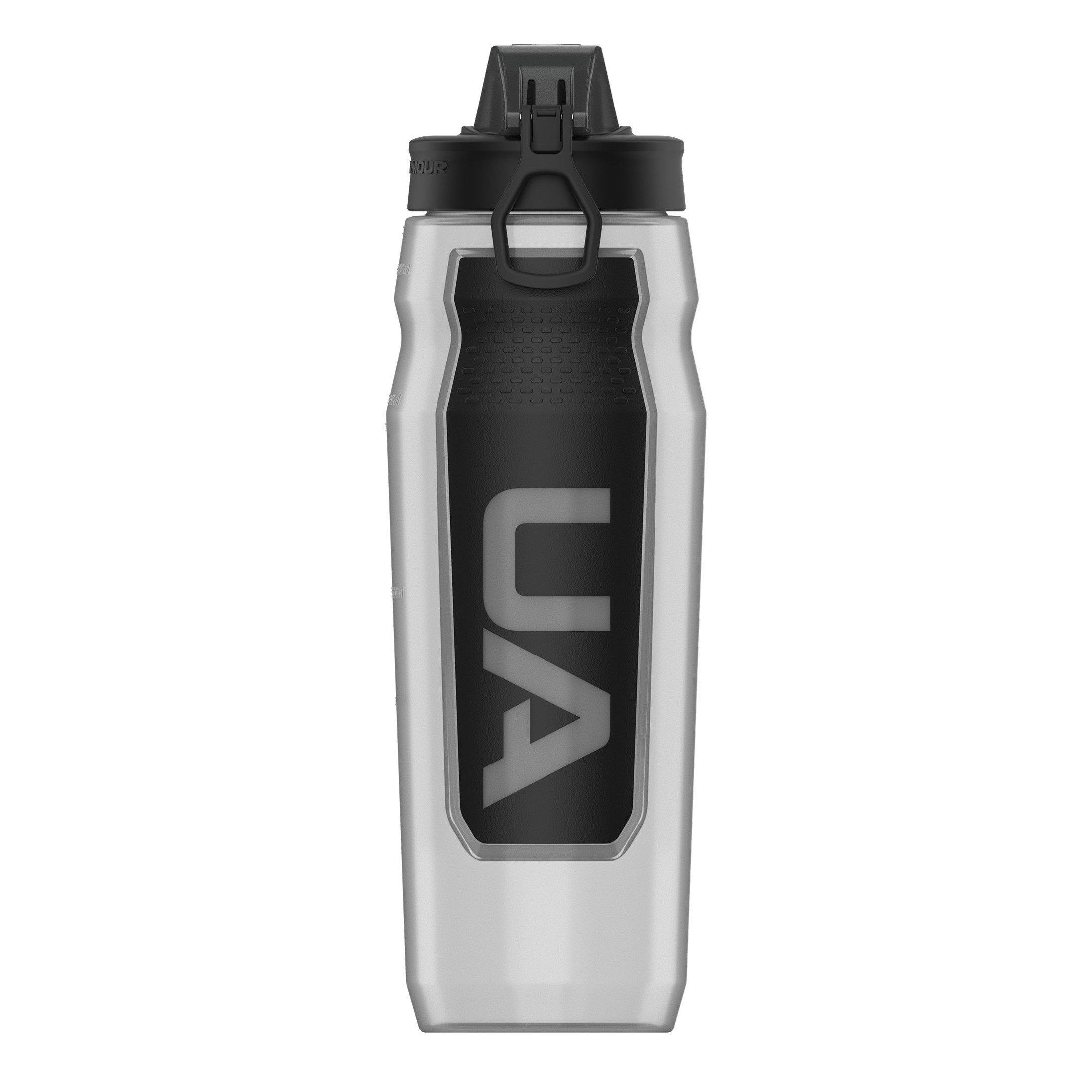 Clear Black/Blk - Under Armour - Under Playmaker Squee Water Bottle 32oz - 1