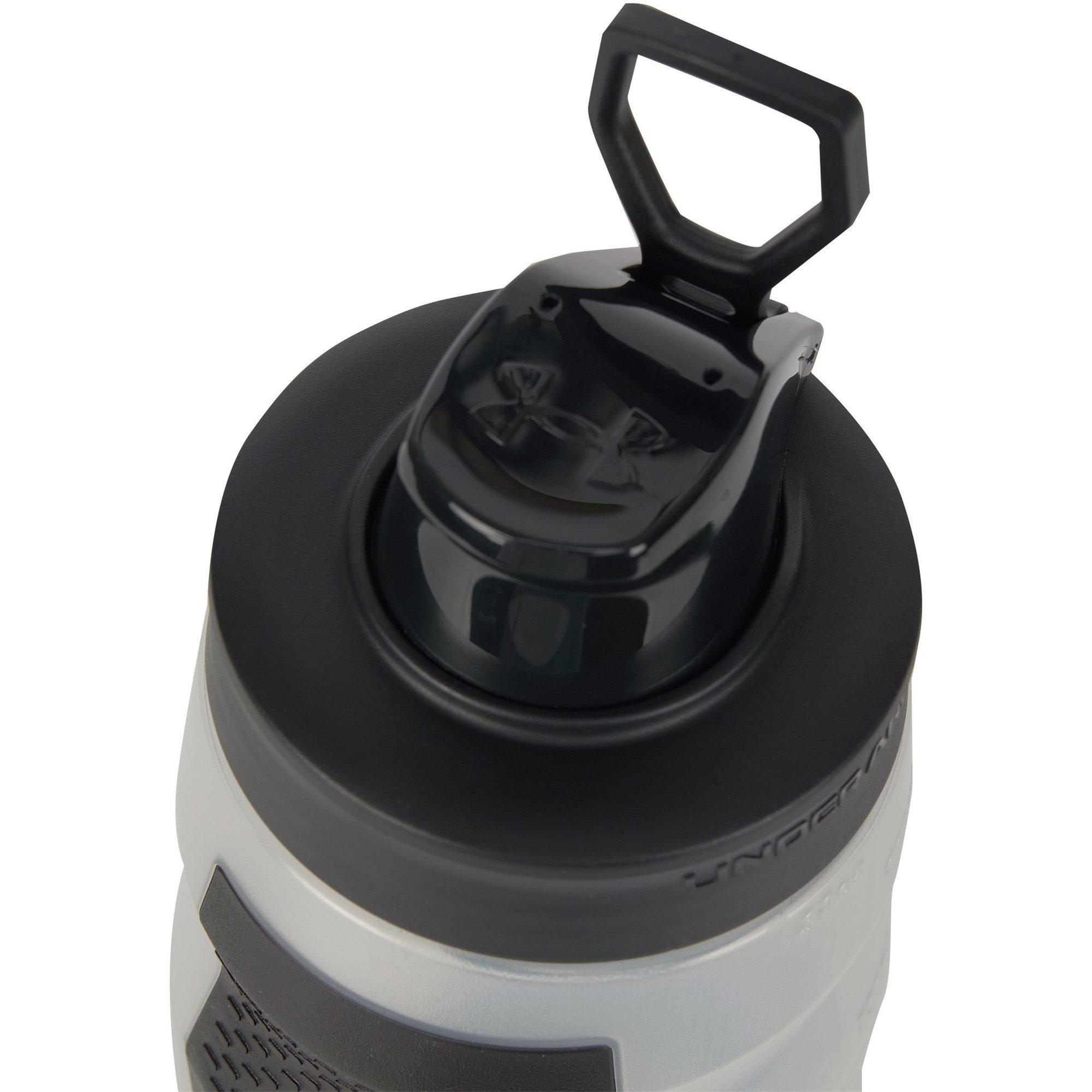 Clear Black/Blk - Under Armour - Under Playmaker Squee Water Bottle 32oz - 8